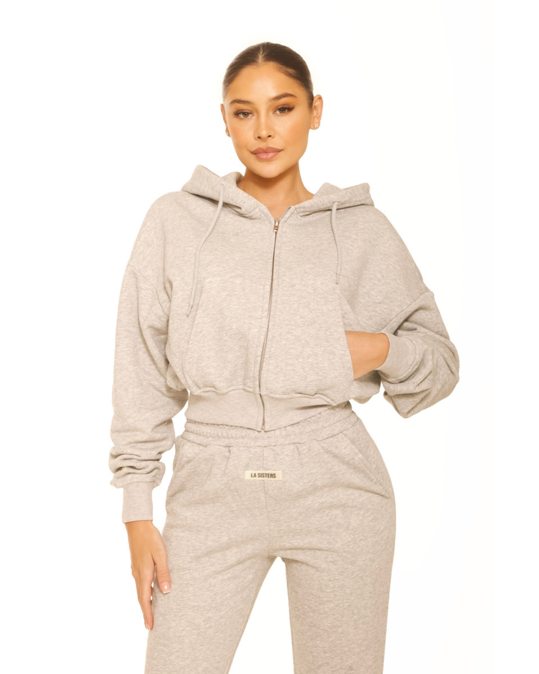 Essential Cropped Hoodie