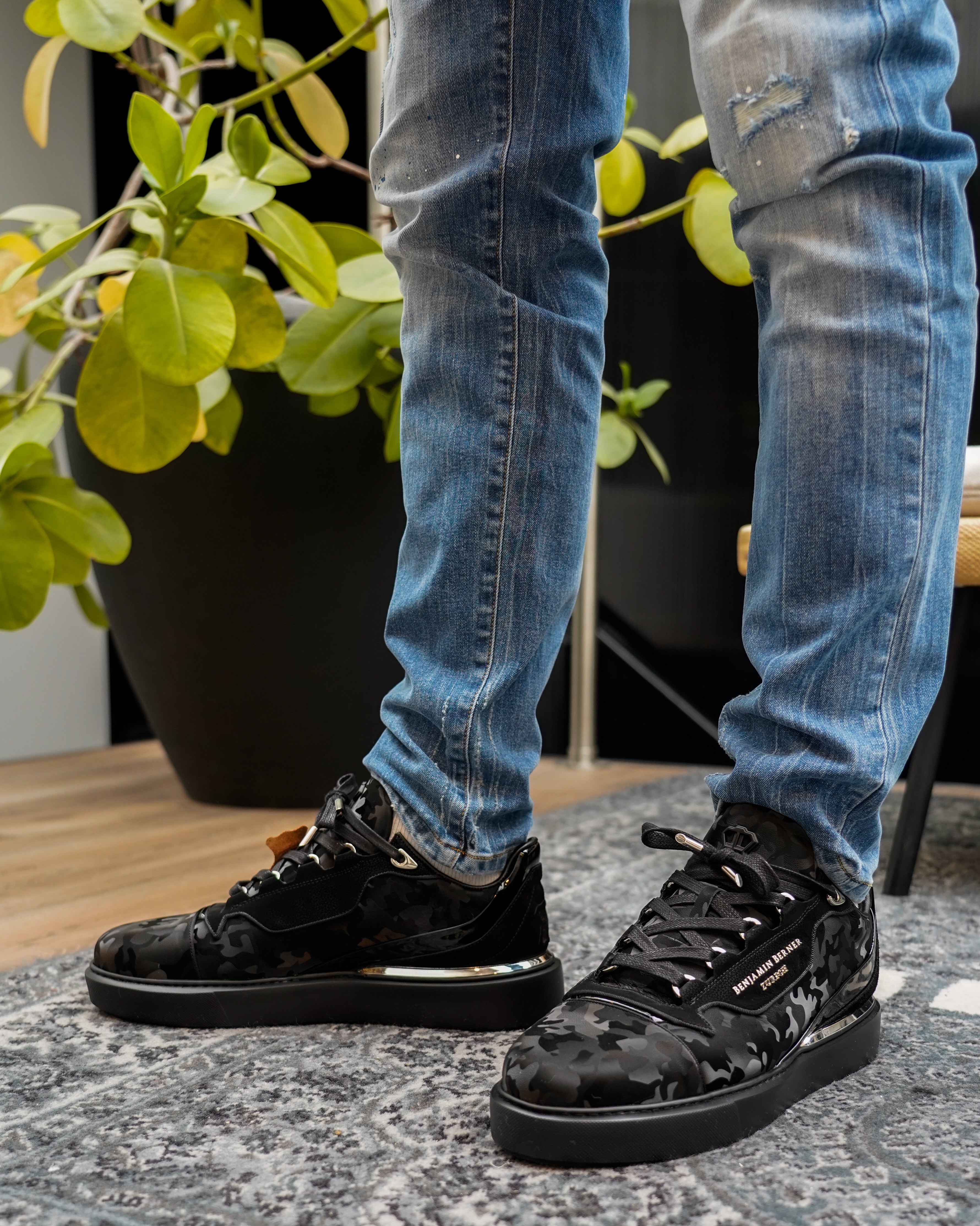 Raphael Reflective Camouflage Sneaker