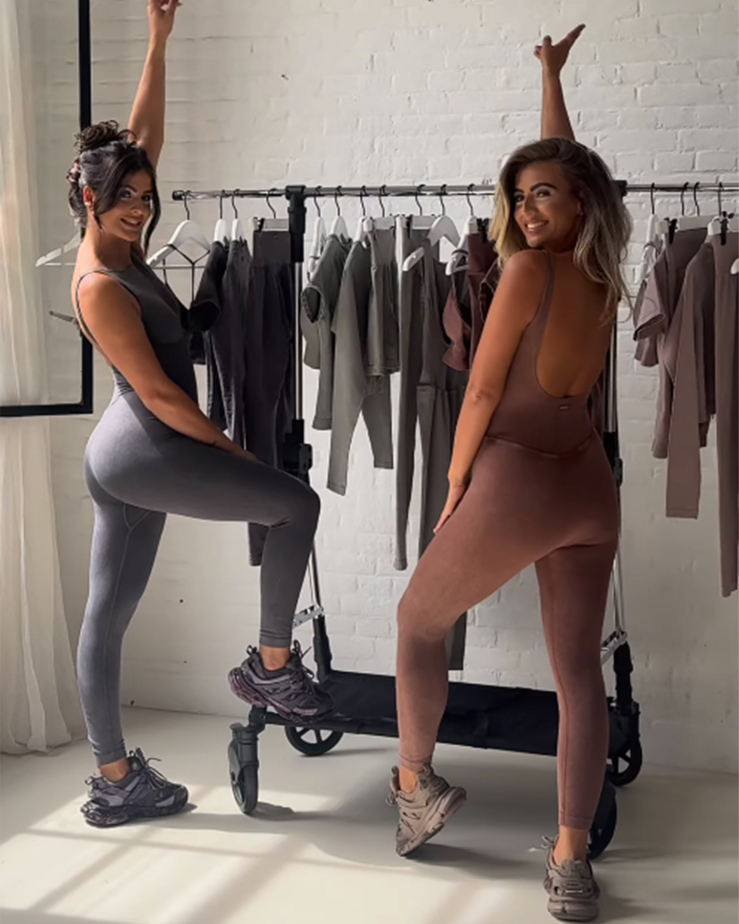 Jumpsuit Acid Wash Grey