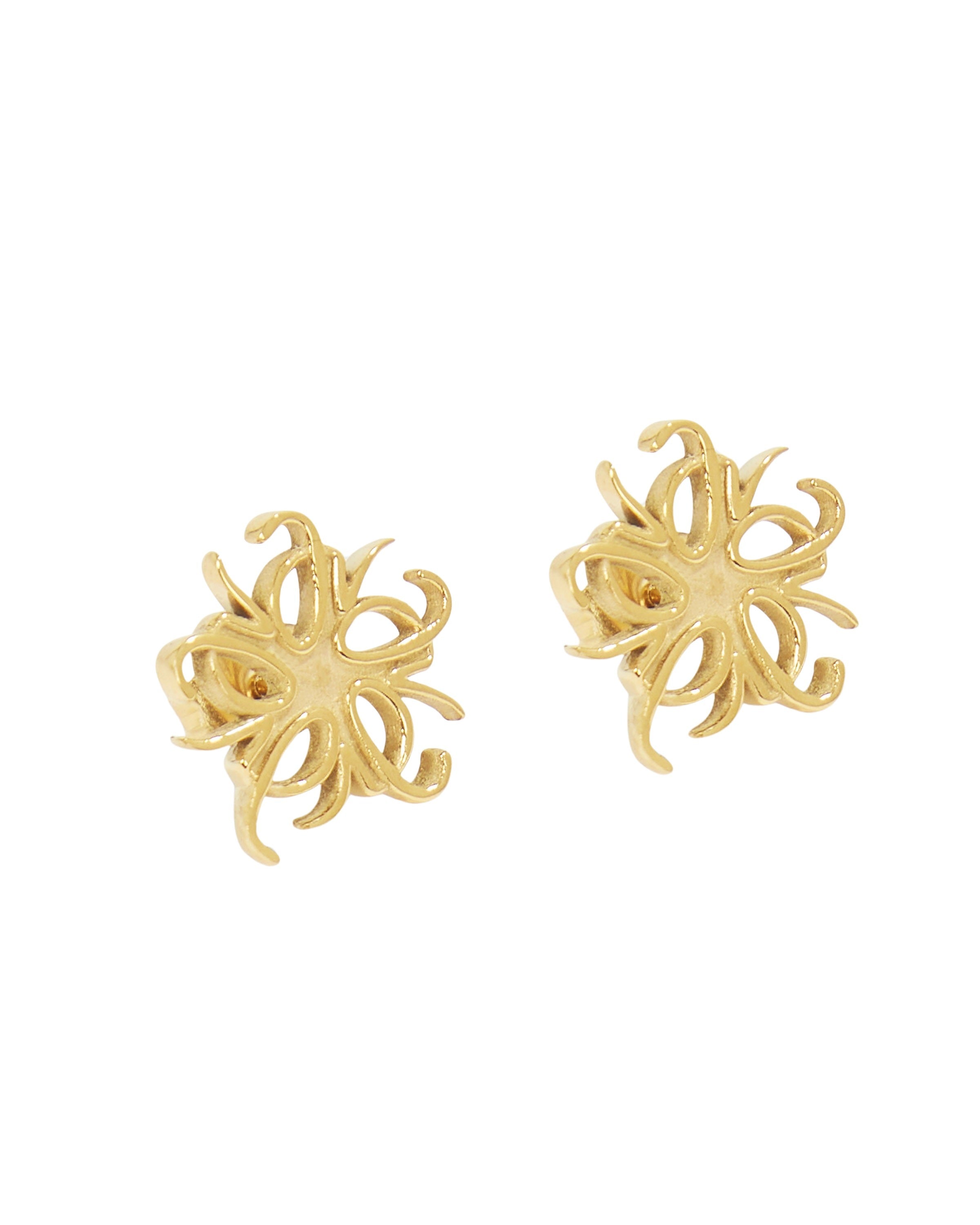 Pieke Yellow Gold Oorbellen