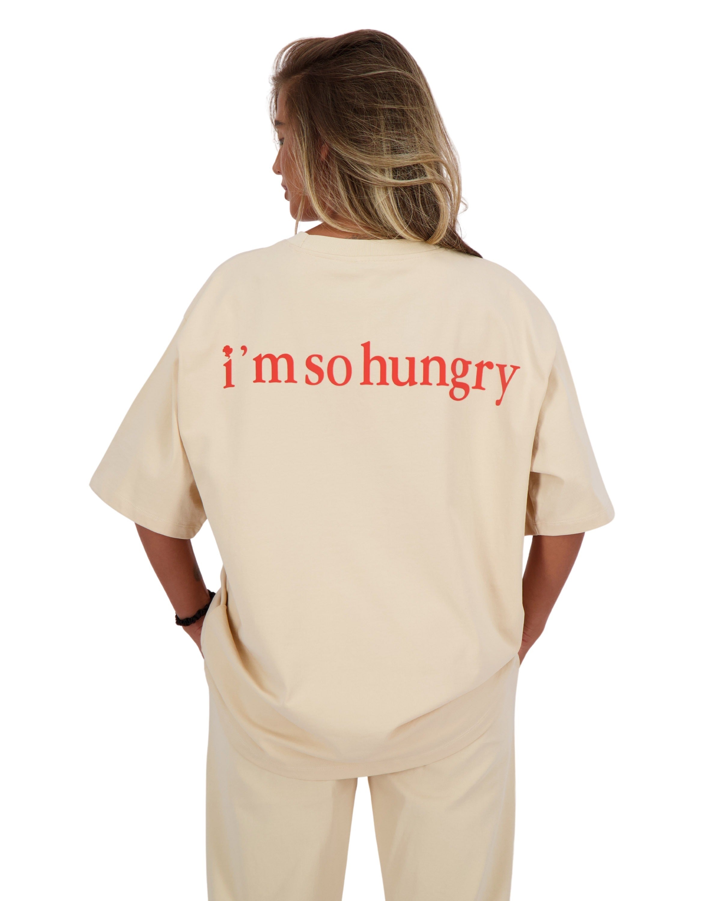 T-Shirt I'm So Hungry Creme