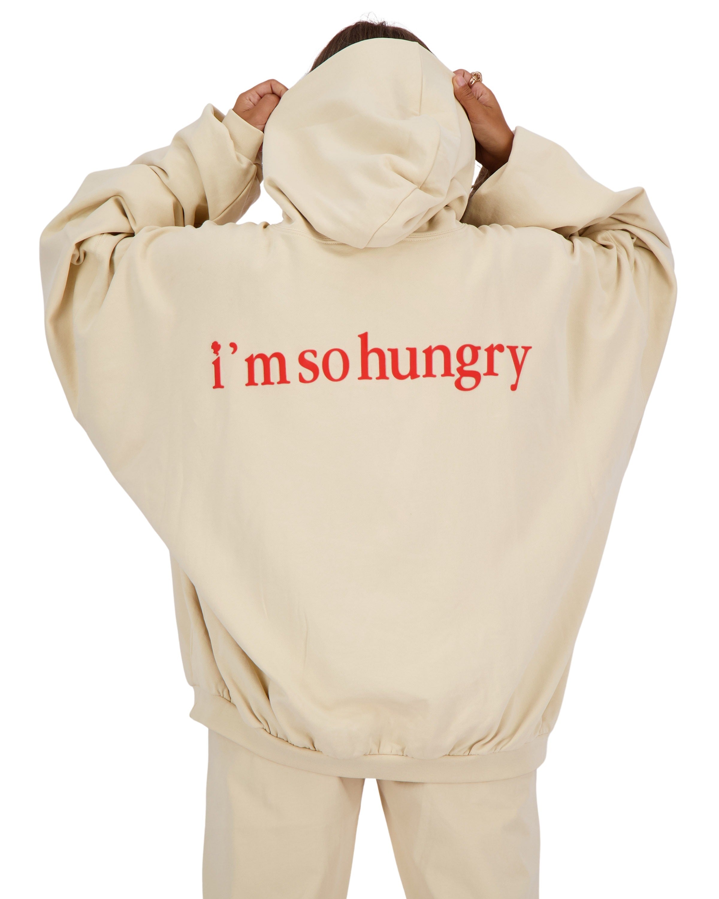 Hoodie I'm So Hungry Creme