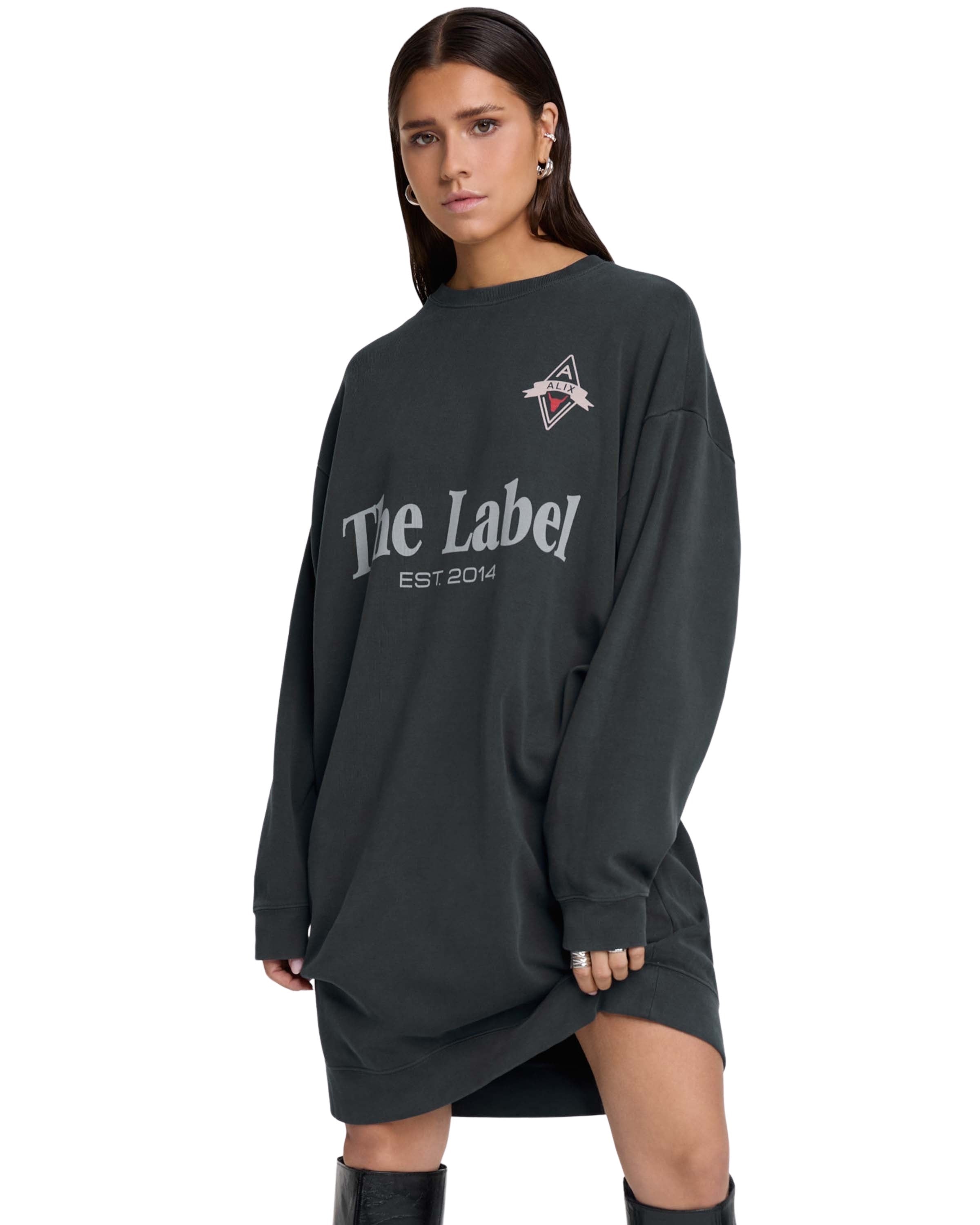 Knitted The Label Sweat Dress