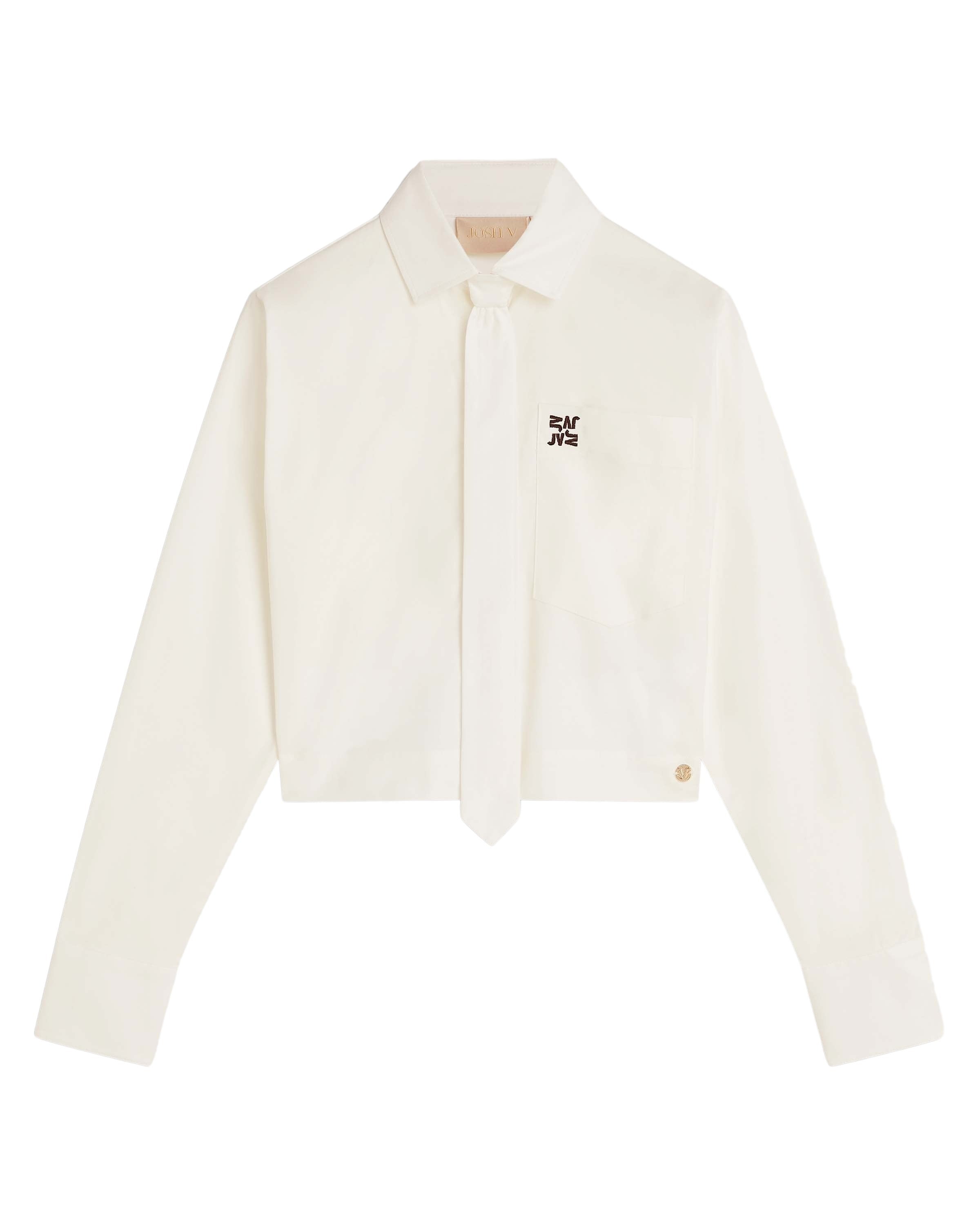 Winslow Cropped Off White Blouse