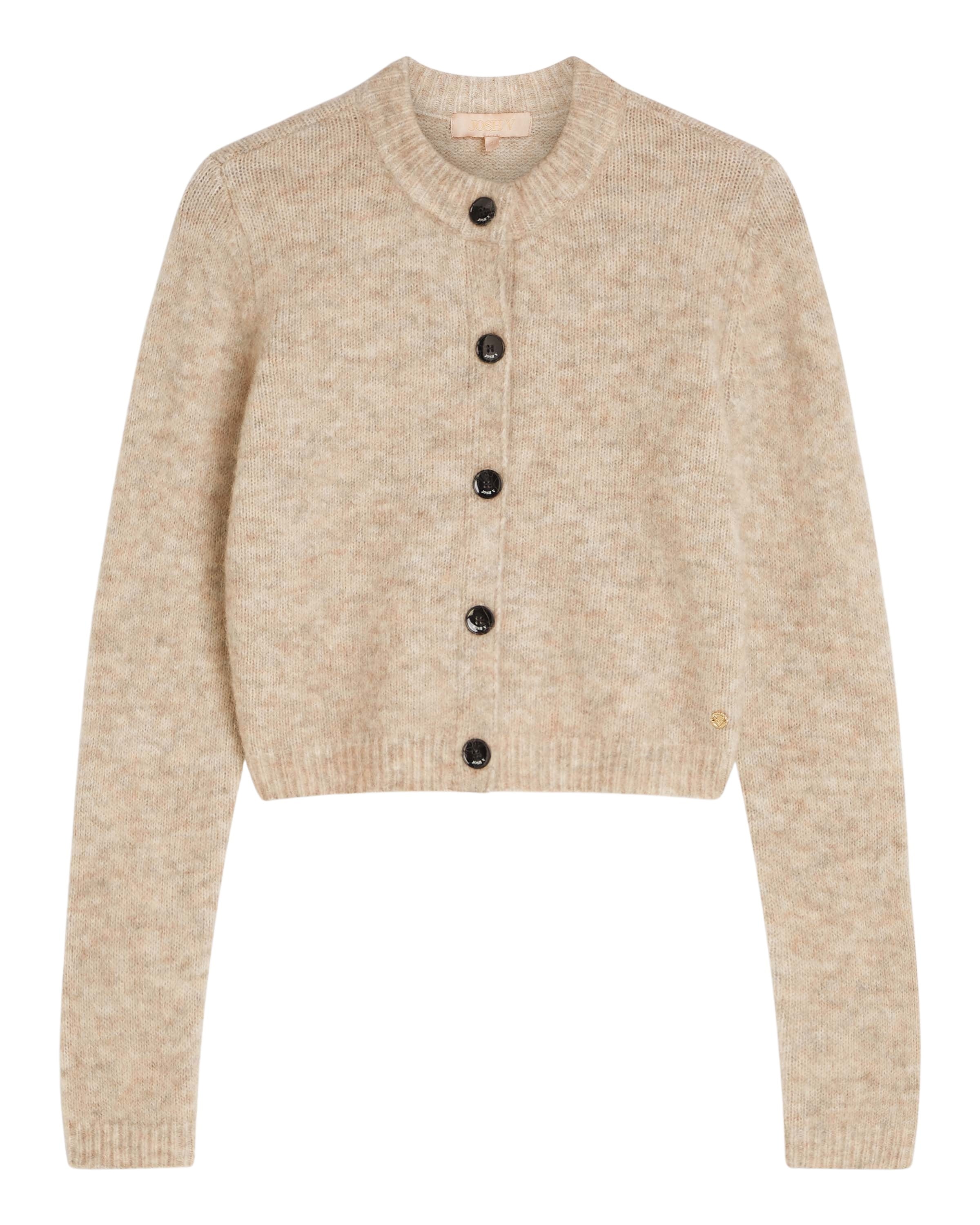 Patty Cropped Grey Vest