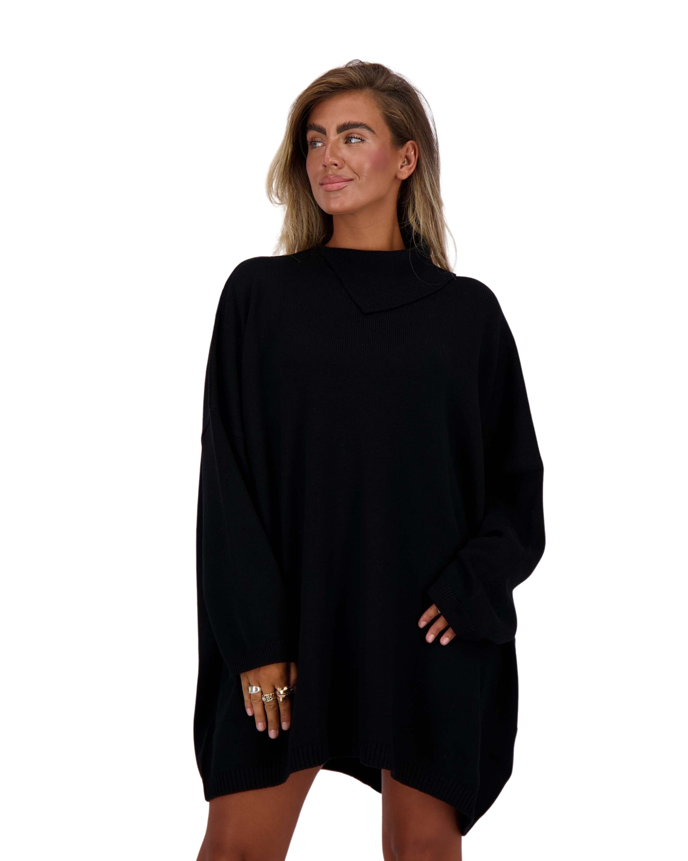 Maeve Knit Dress Black