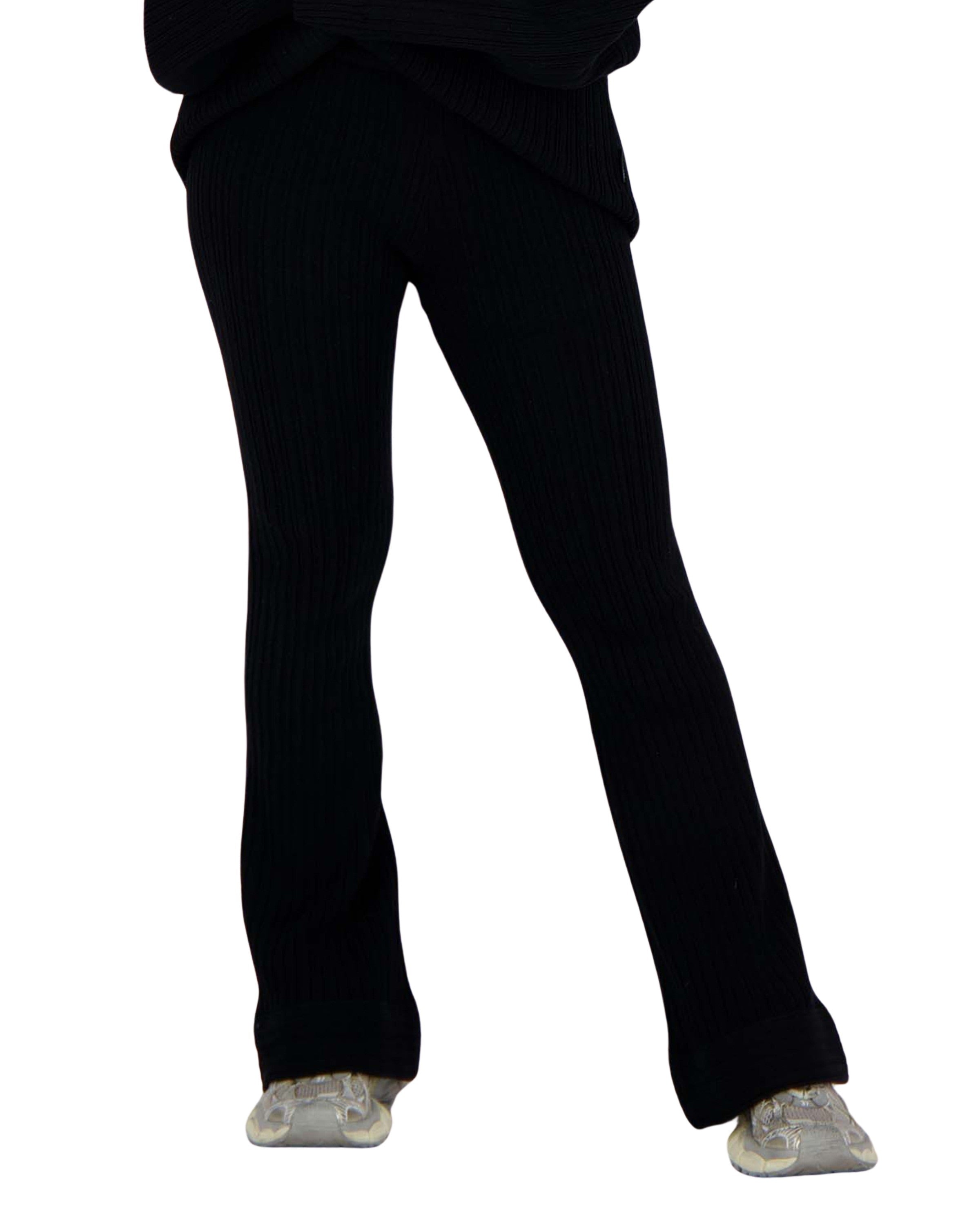 Kourtney Knit Pants Black