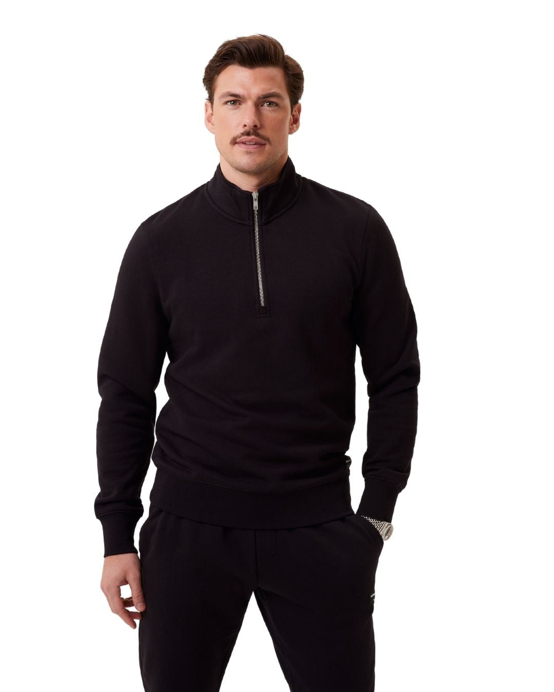 Centre Half Zip Fleece Sweater