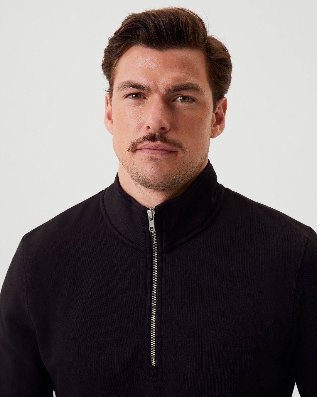 Centre Half Zip Fleece Sweater