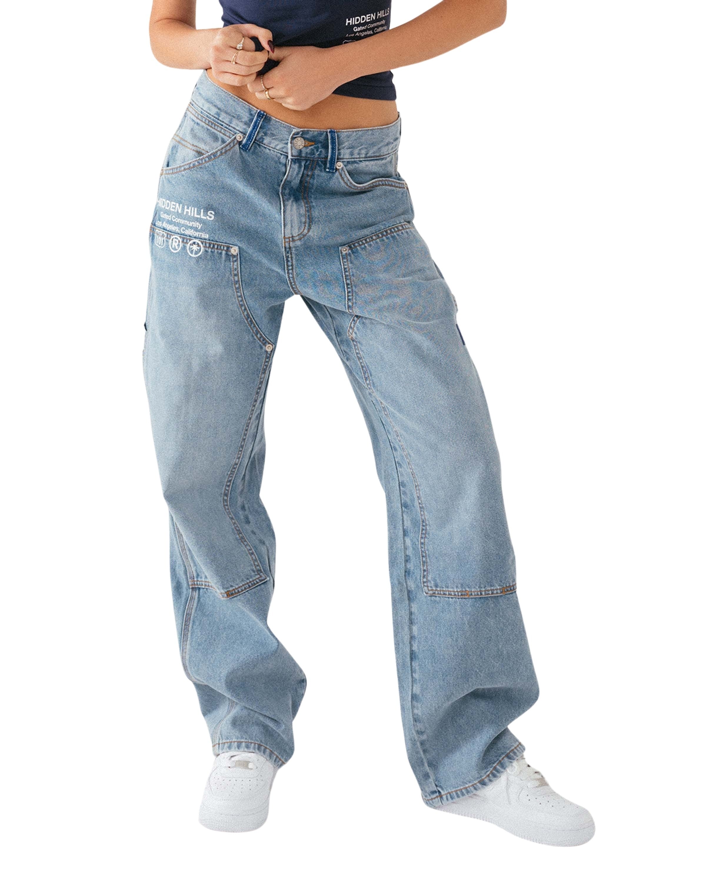 Carpenter Navy Label Light Wash Jeans