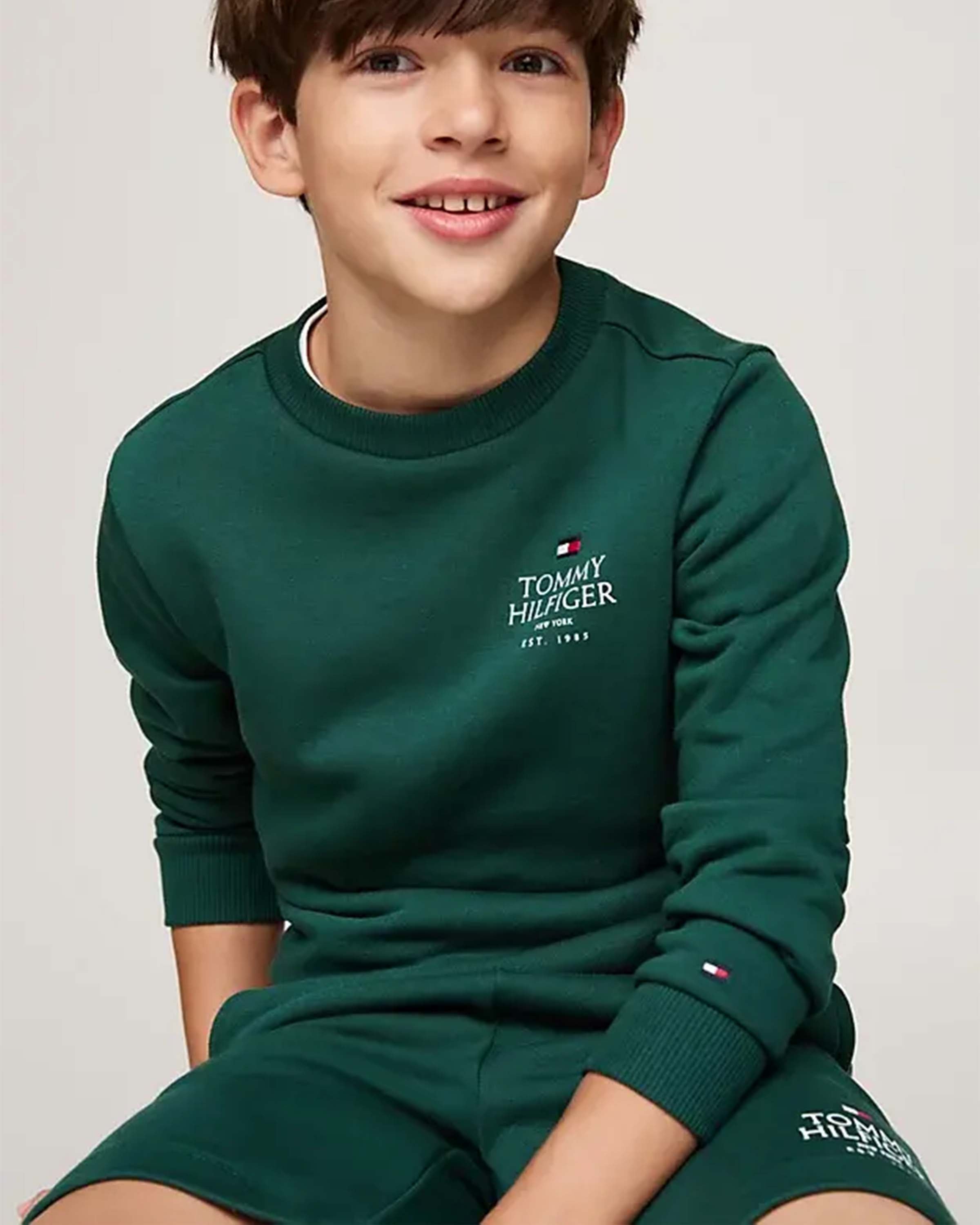 Logo Puff Embroidery Sweater