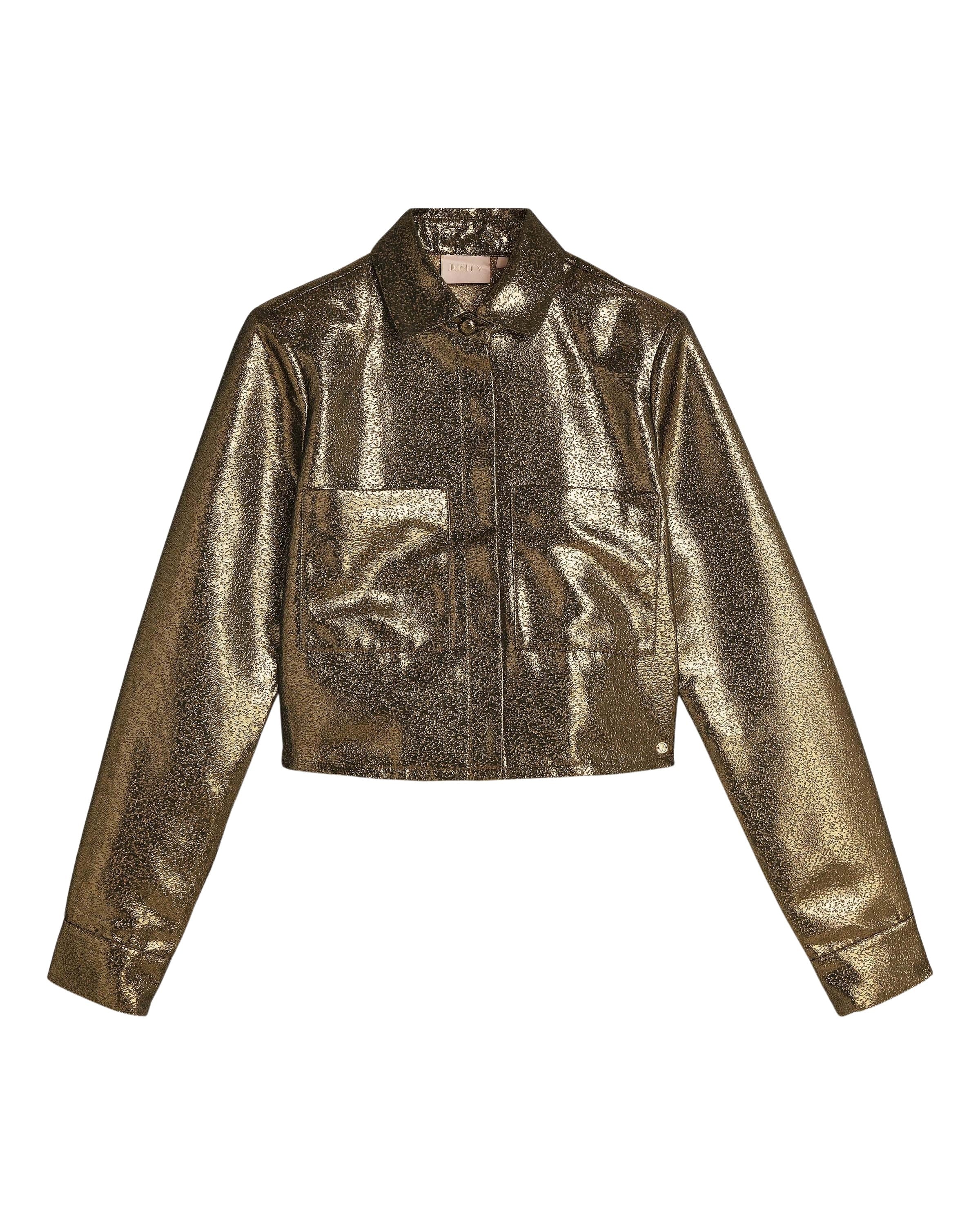 Davis Yellow Gold Cropped Blouse