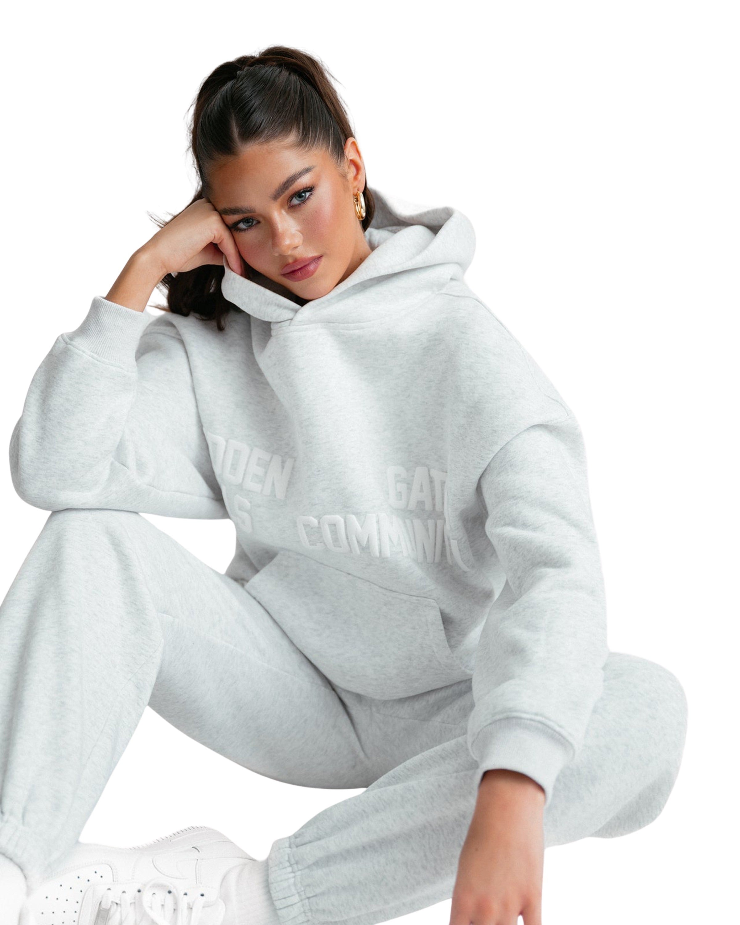 Gated Community Hoodie Licht Grijs