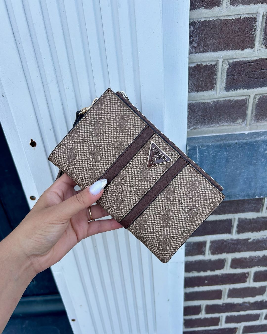 Noreen Double Zip Organizer Portemonnee