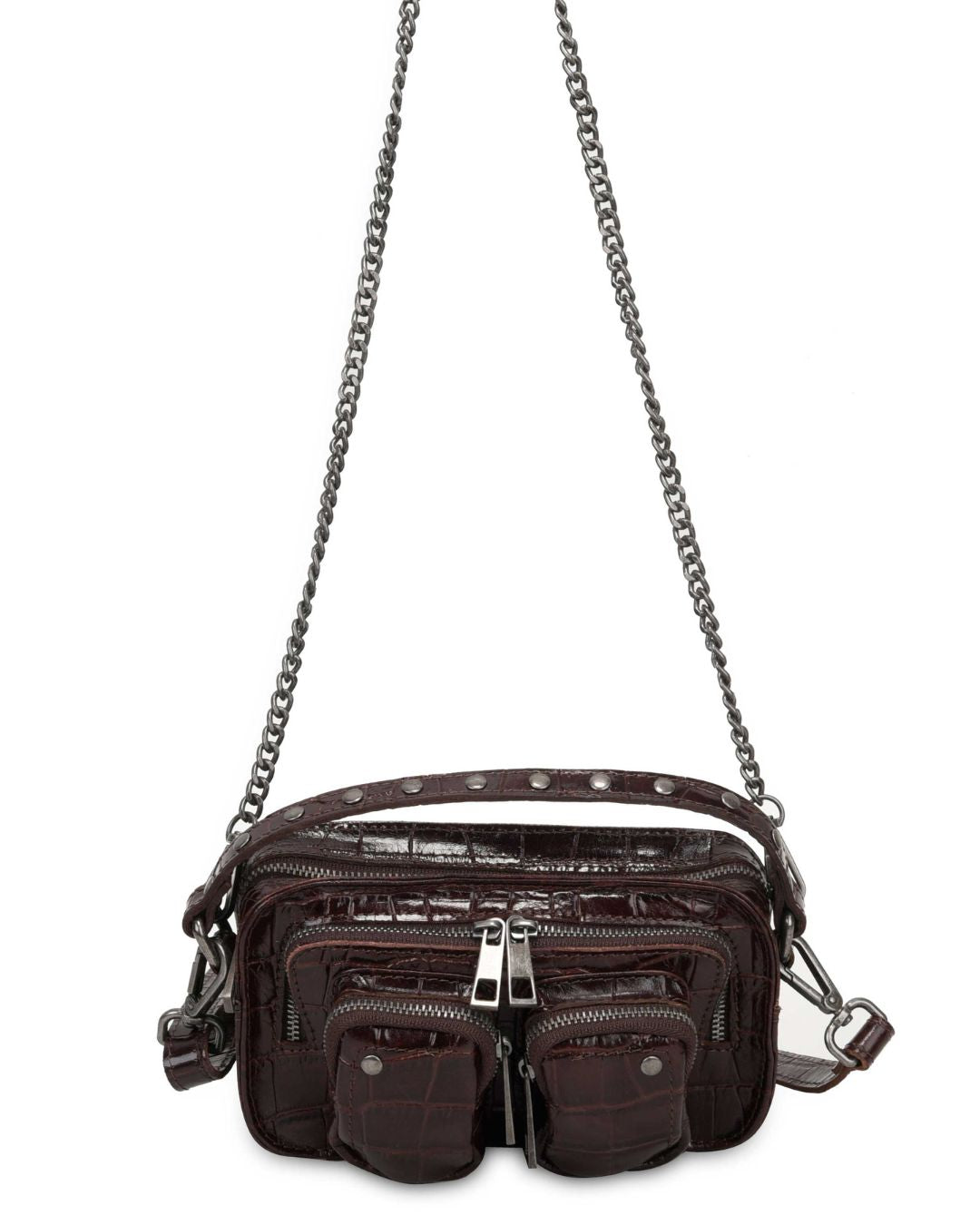 Helena Texas Dark Brown w. Antique Silver