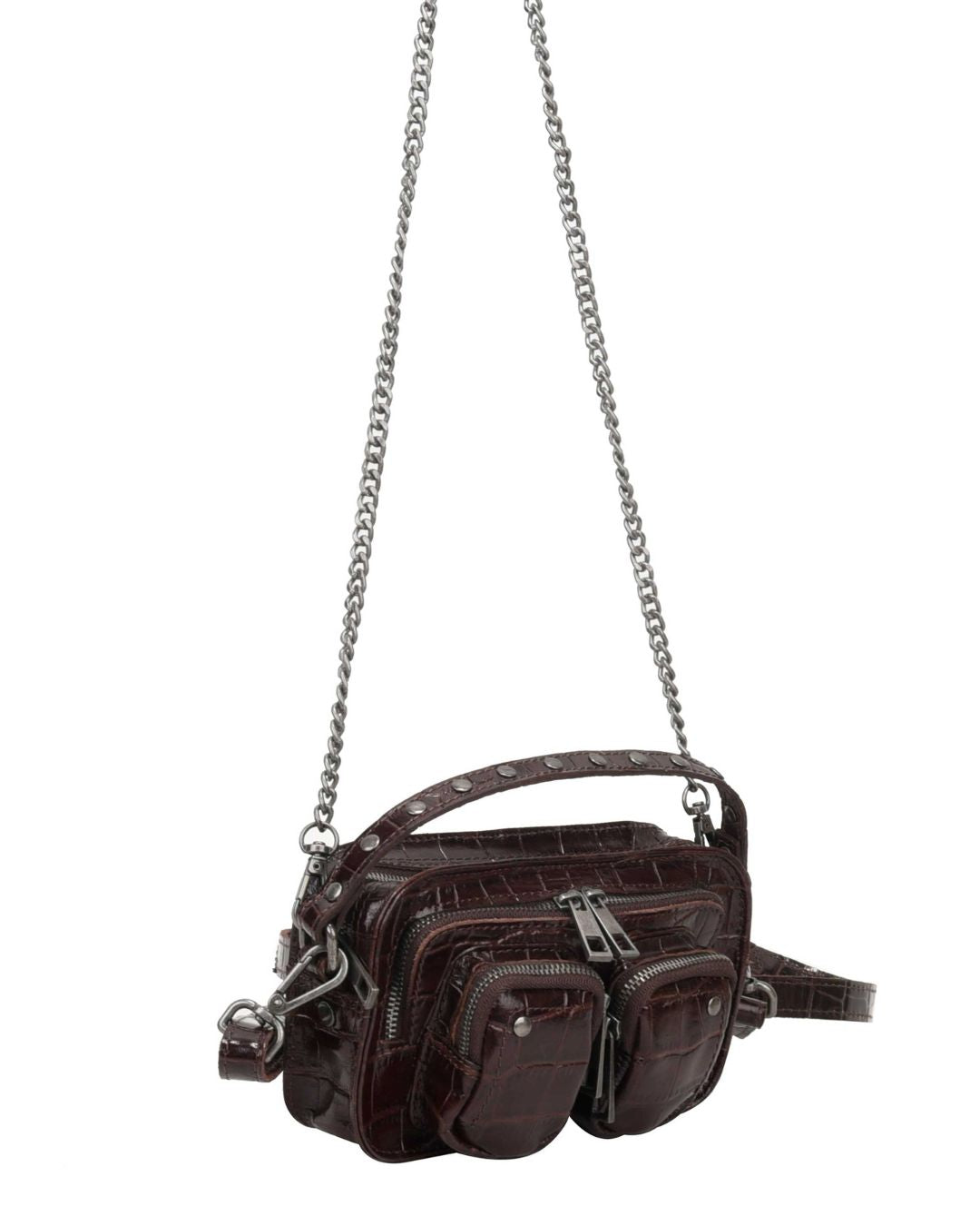 Helena Texas Dark Brown w. Antique Silver