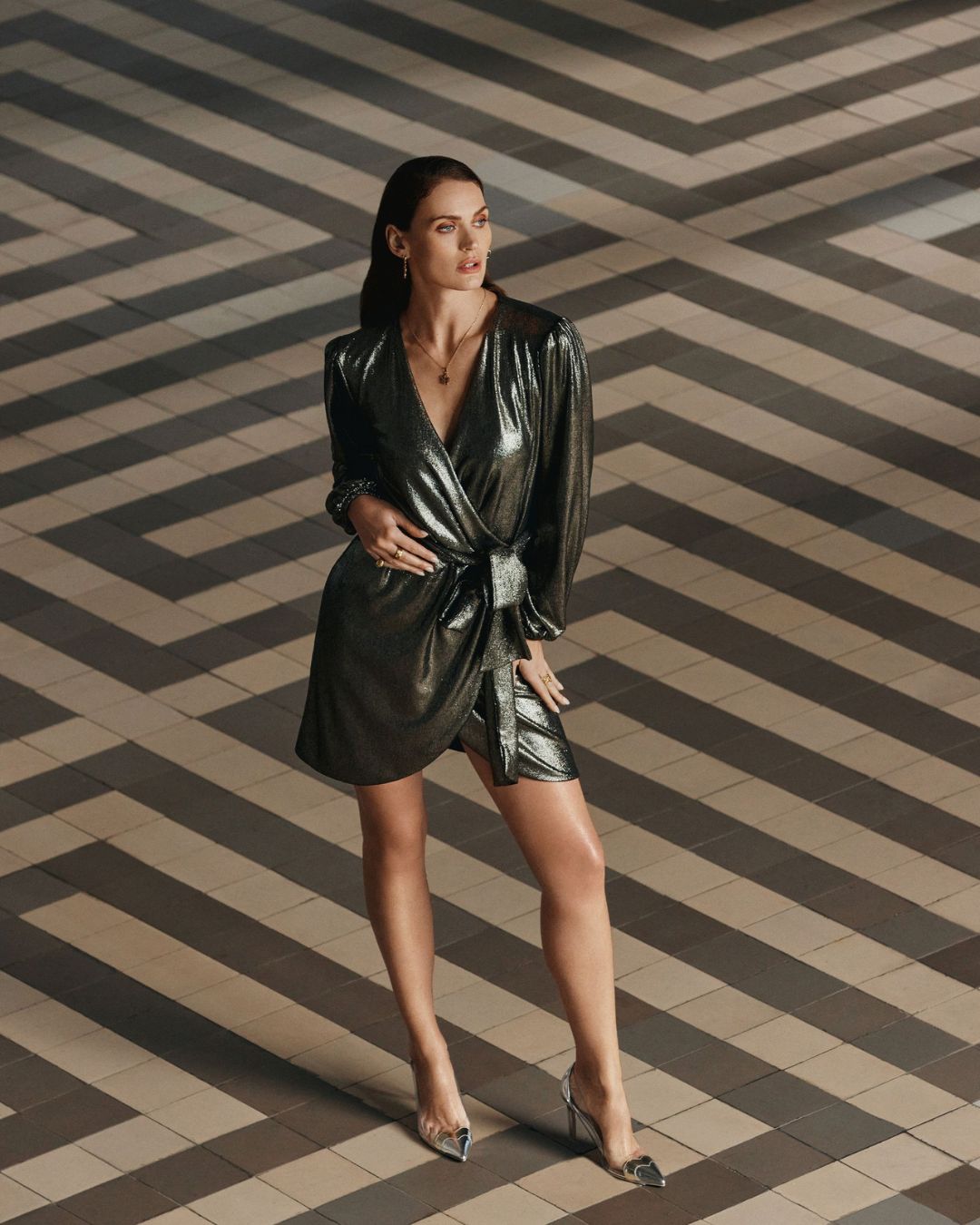 Isabeau Glitter Jurk