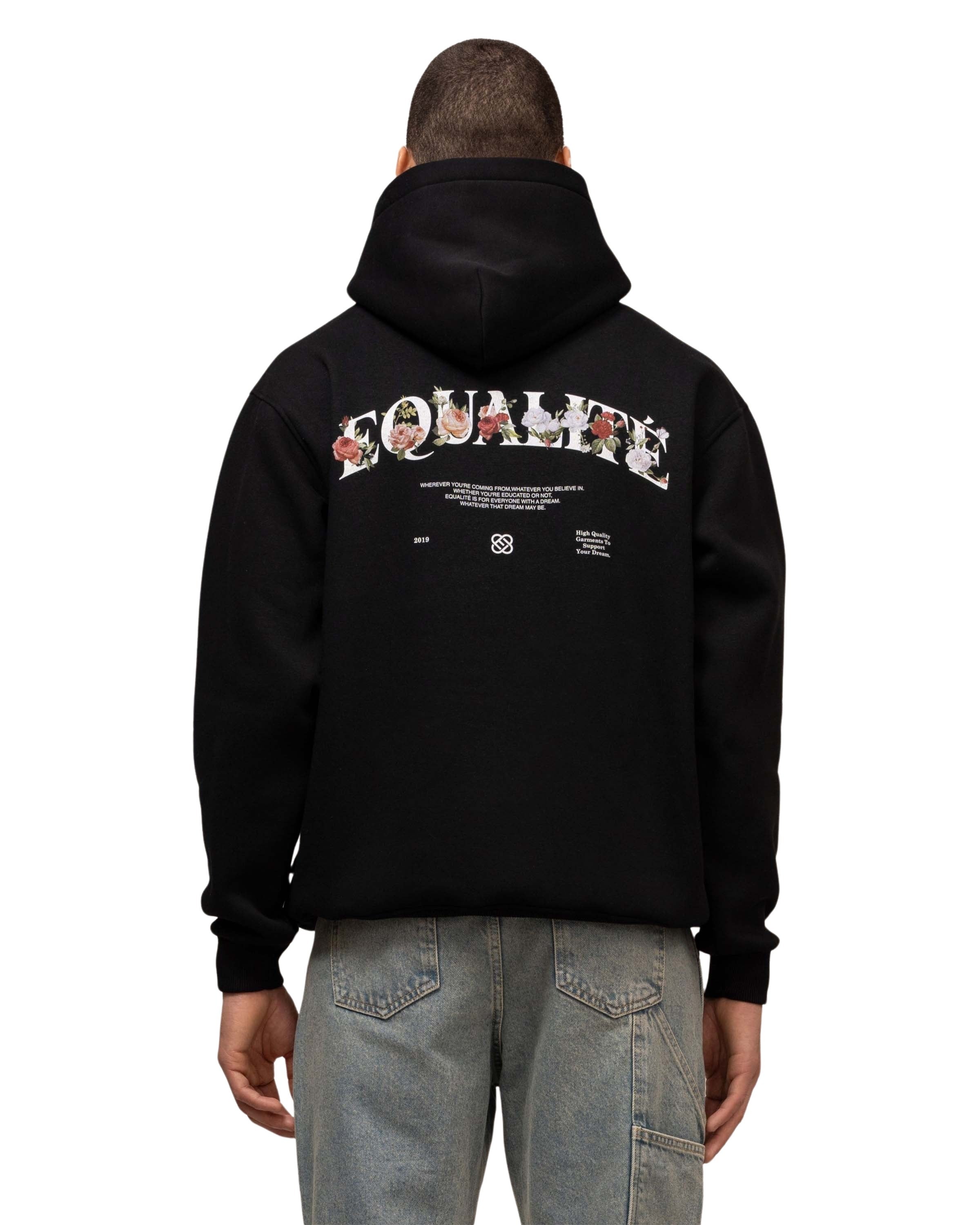 Flower Oversized Hoodie