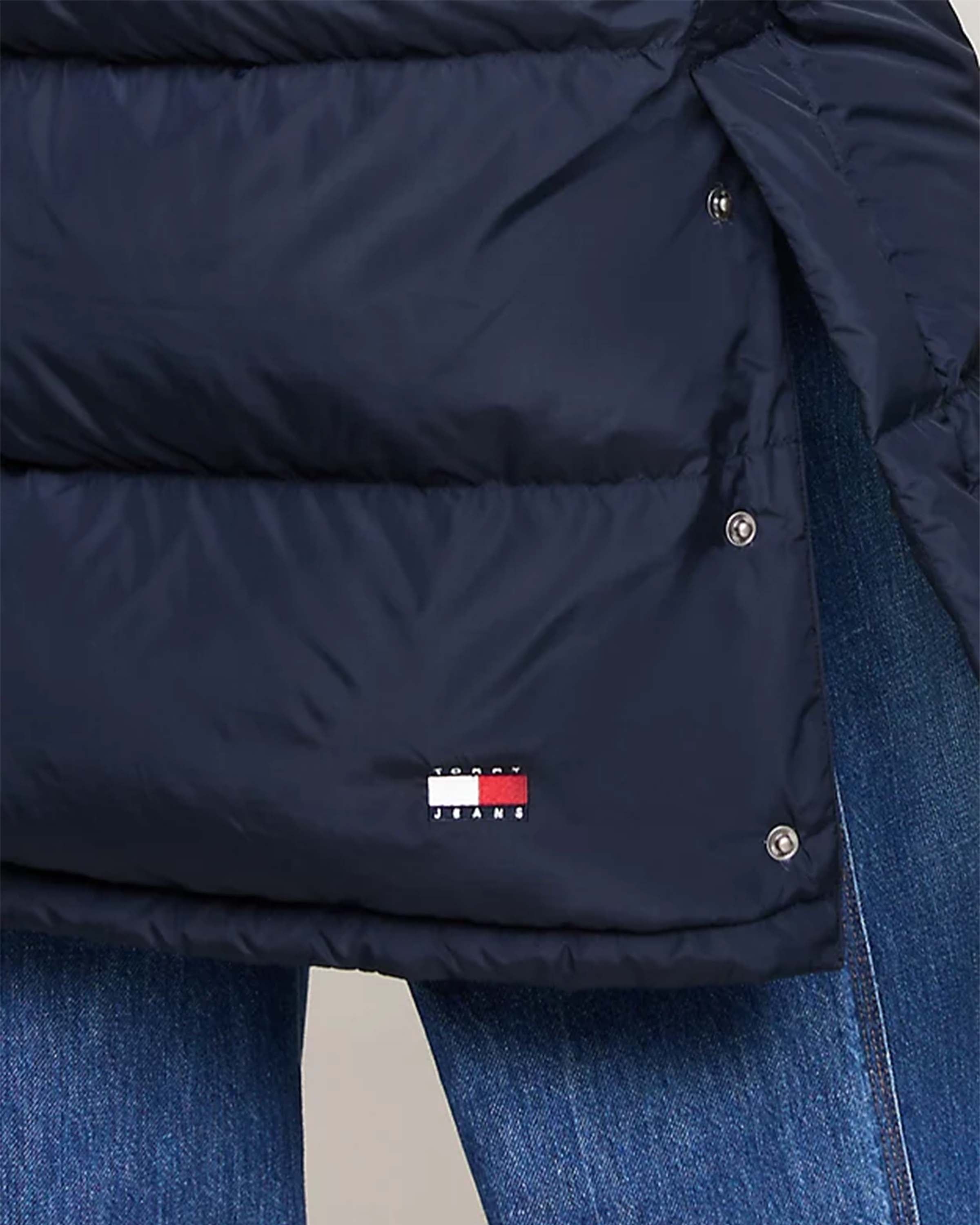 Alaska Long Puffer Navy Jas