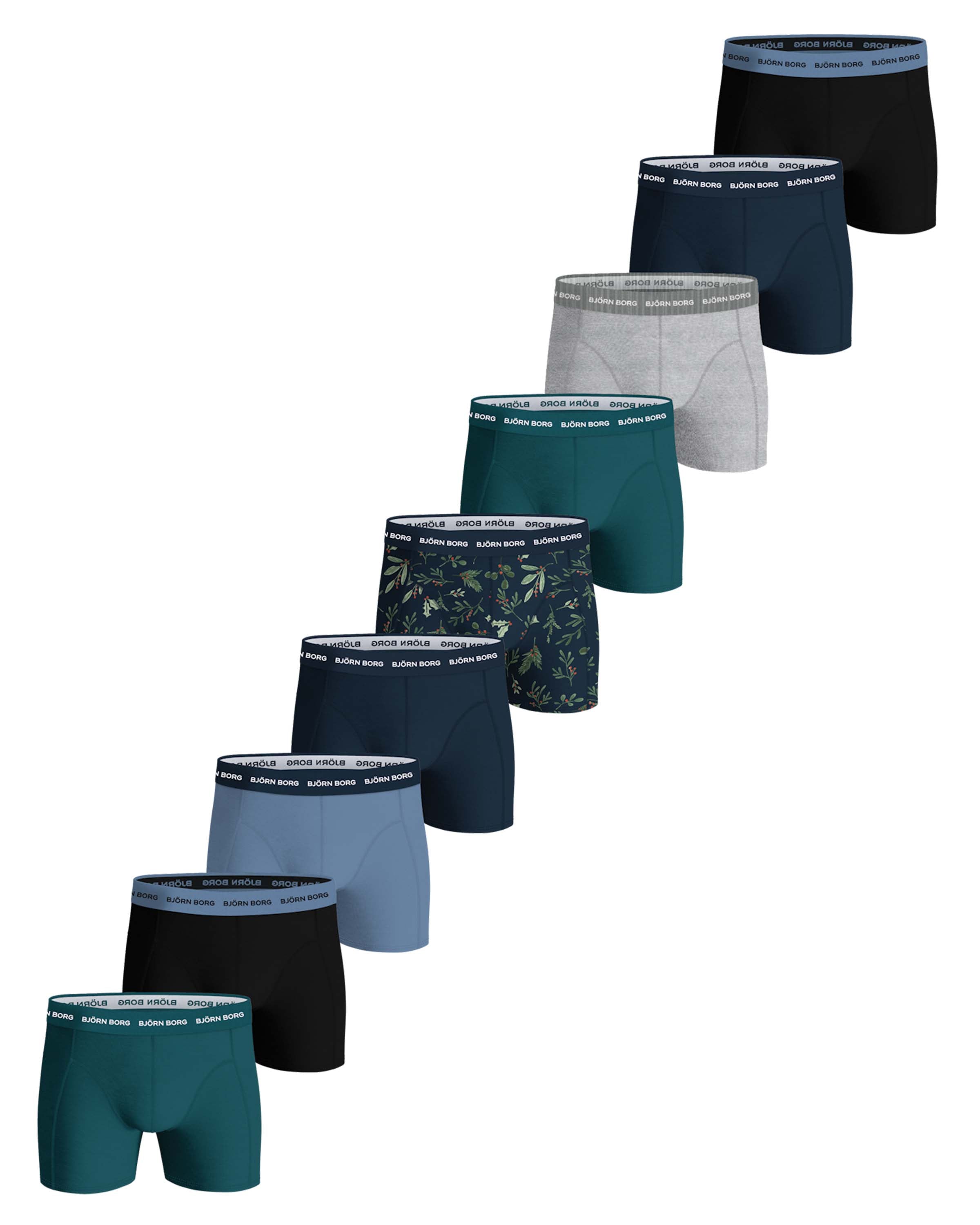 Cotton Stretch Boxer 9 Pack