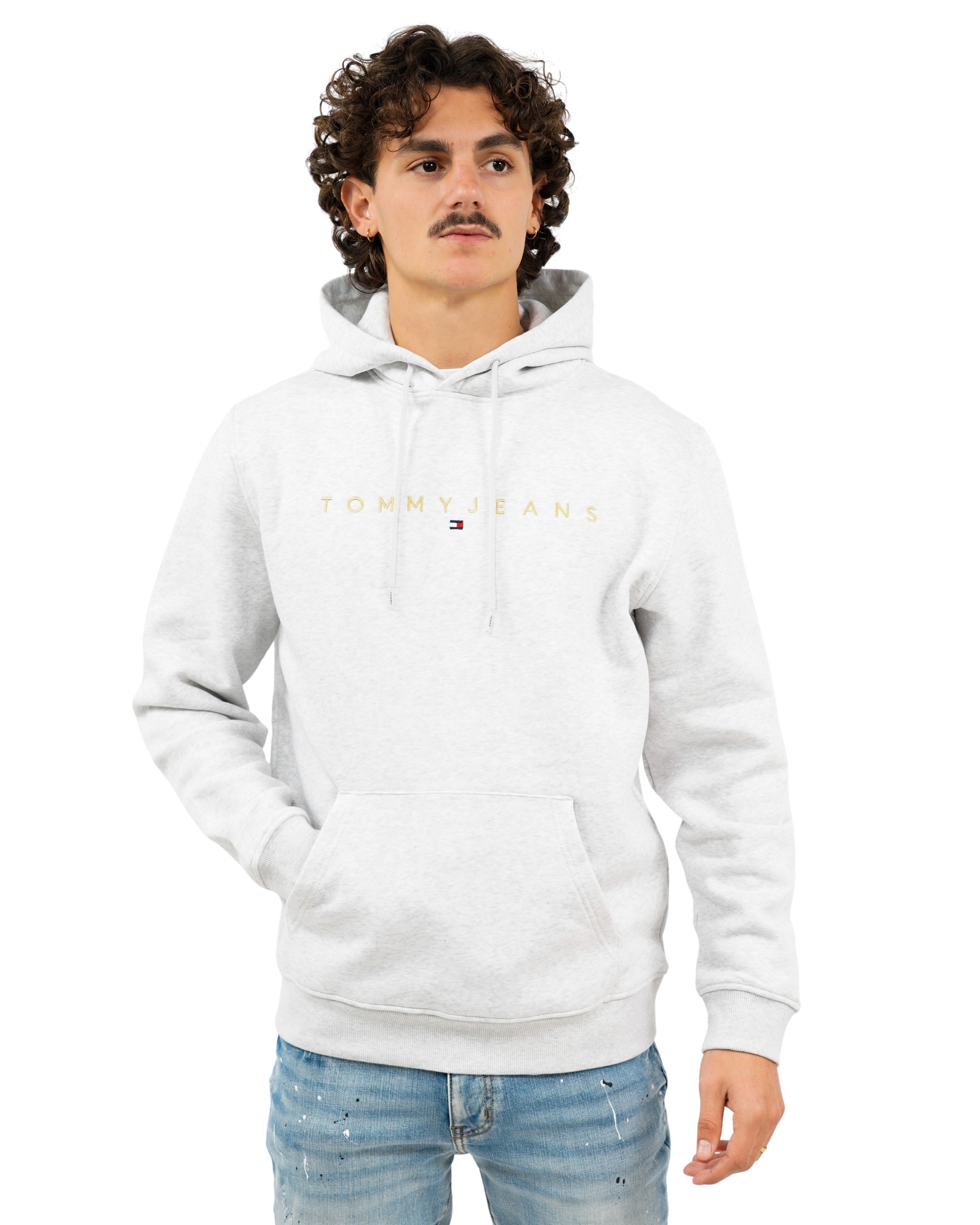 Regular Linear Gold Grey Trui