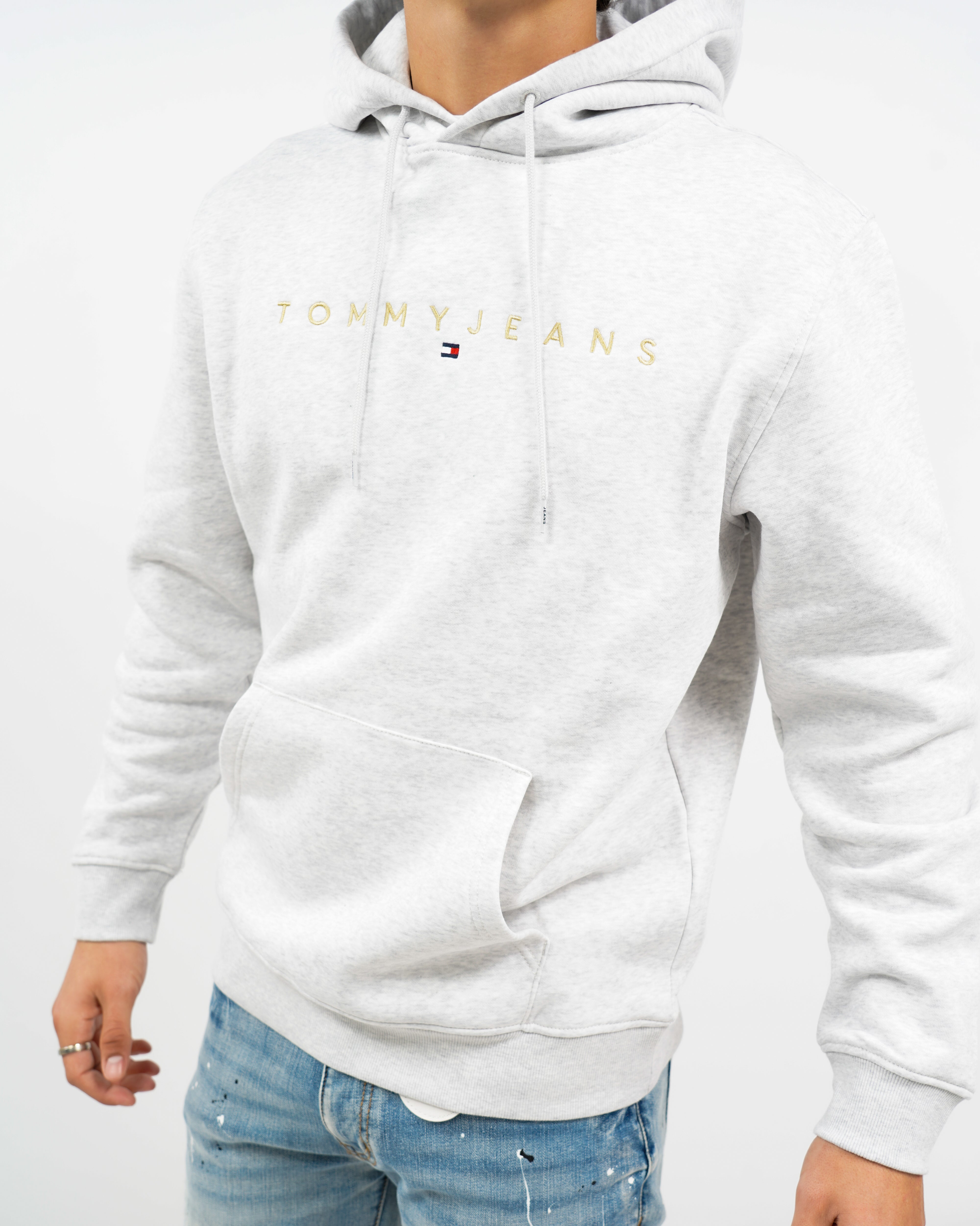 Regular Linear Gold Grey Trui