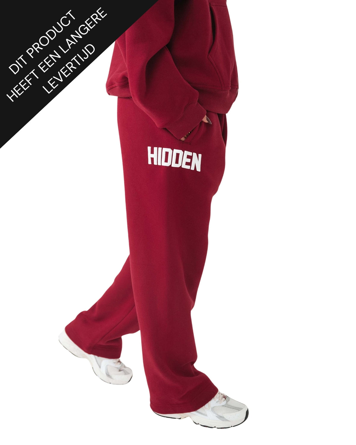 Gated Community Sweatpants Burgundy Pre Order