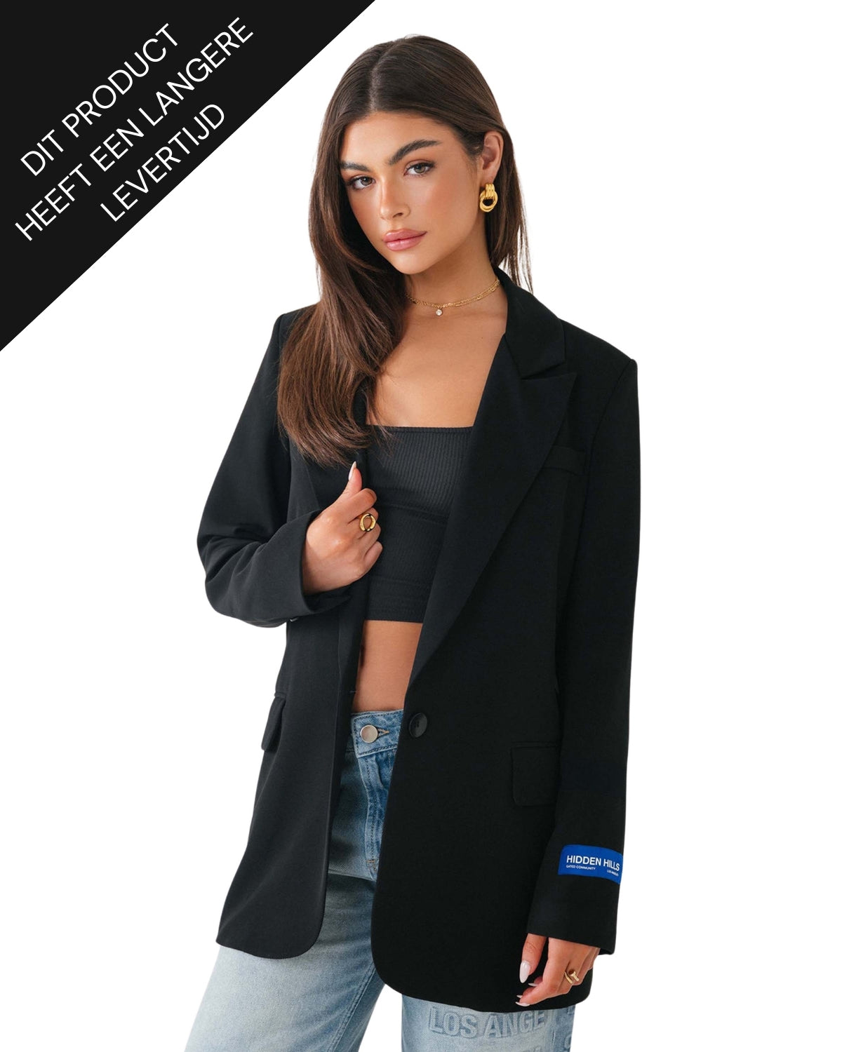 Blue Label Embossed Blazer Pre Order