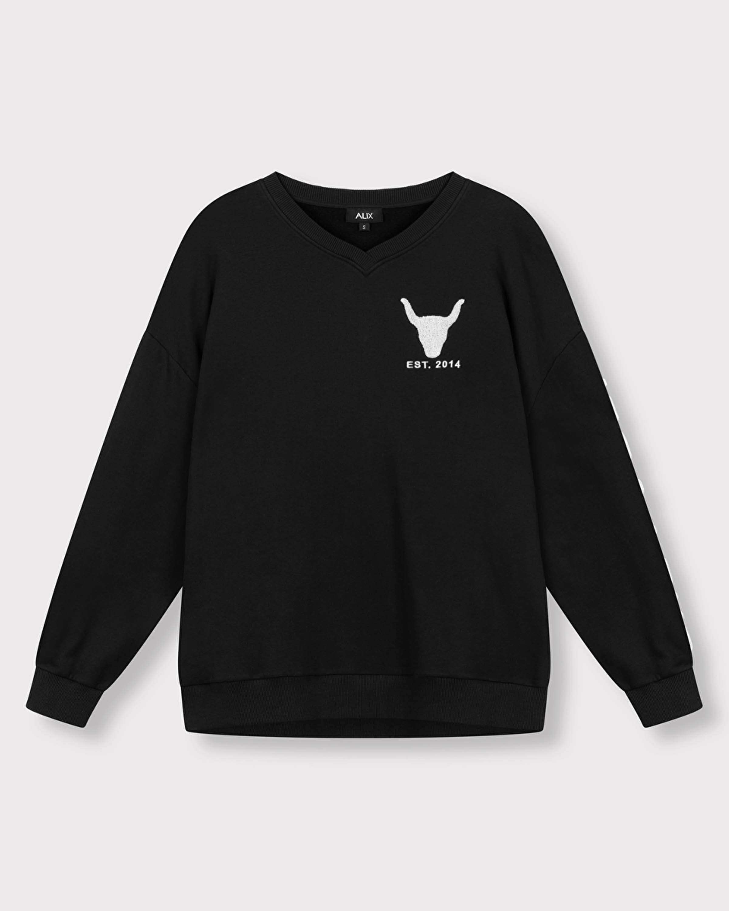 ladies knitted The Label sweater