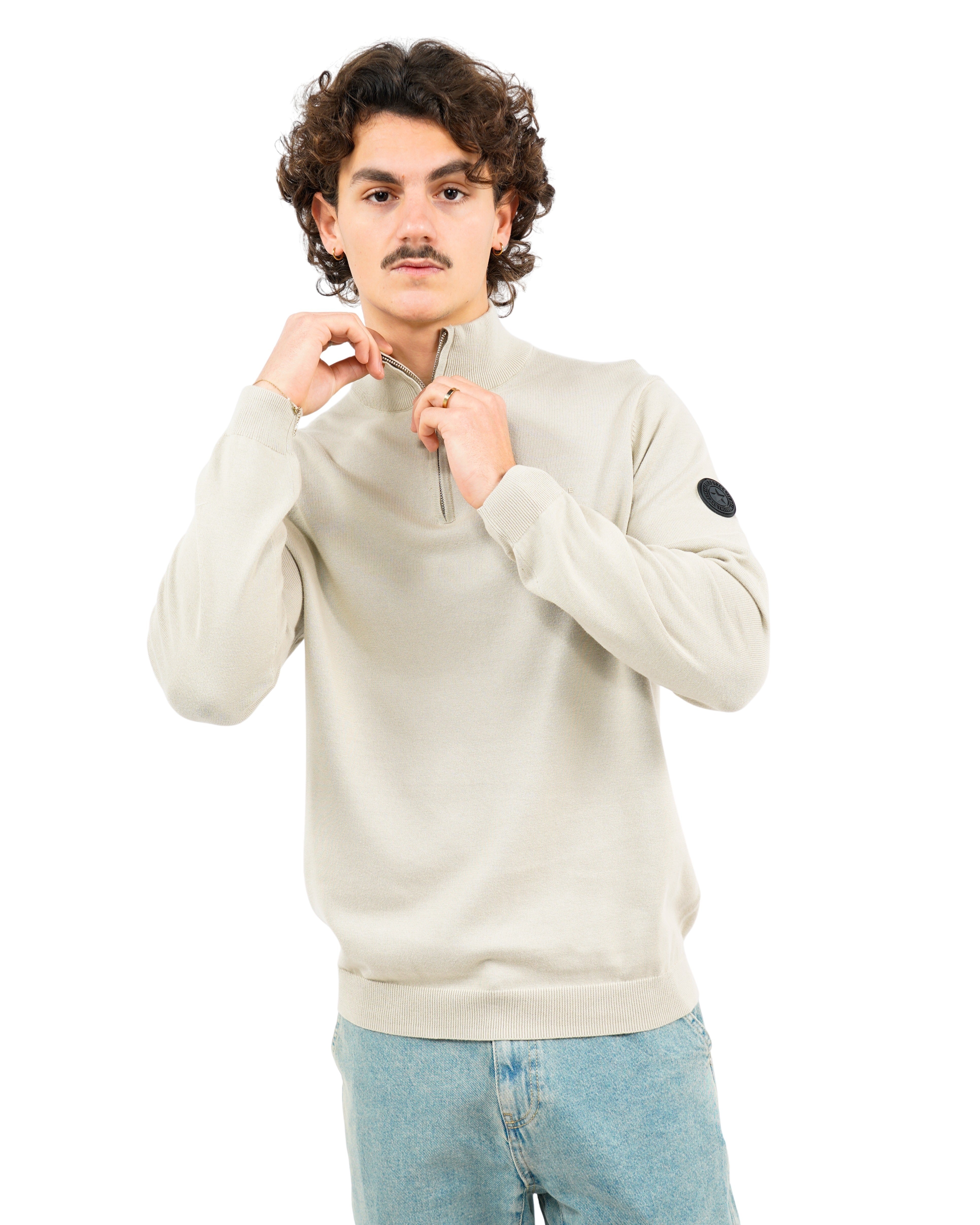 Knitwear Quarter Zip