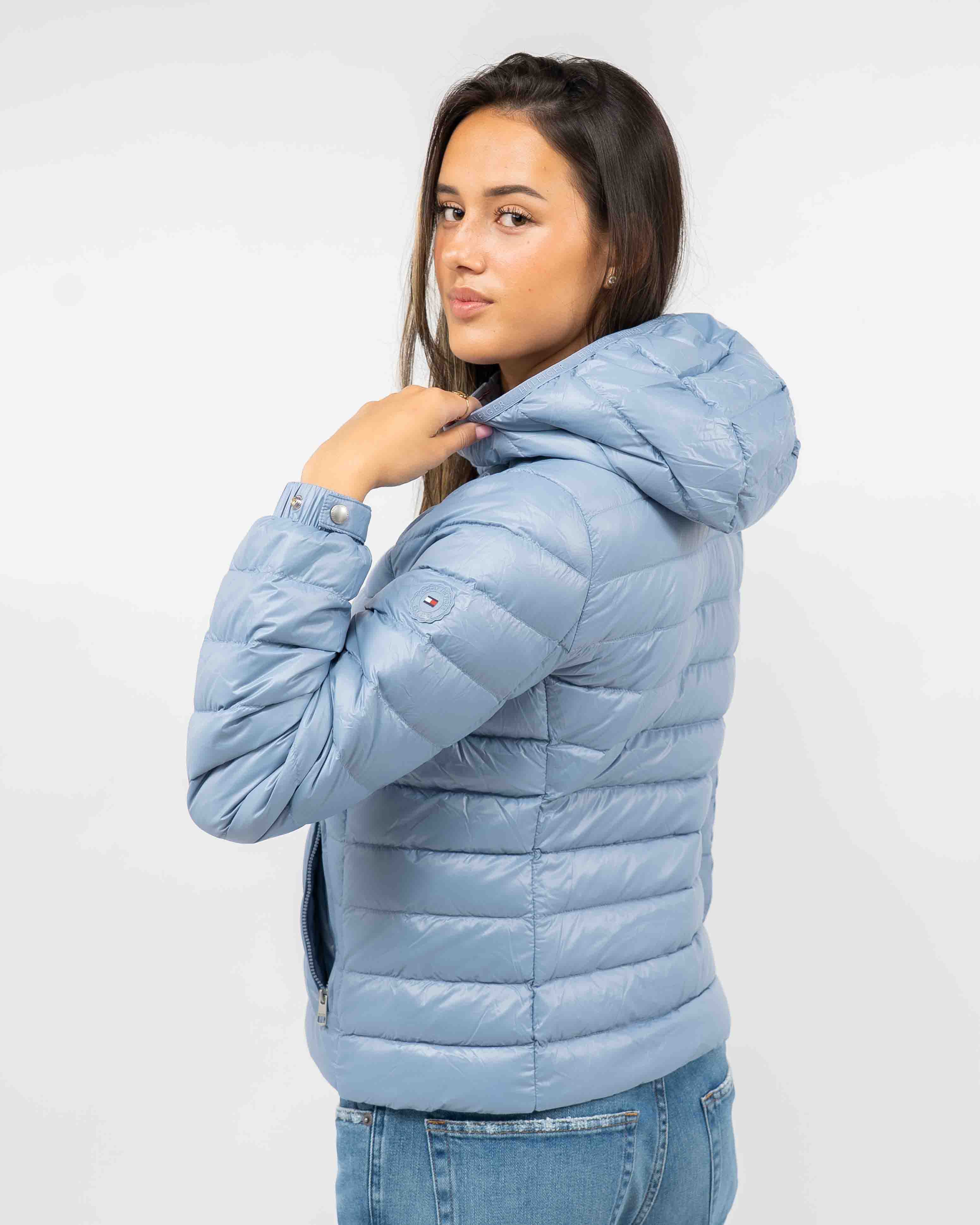 Regular Hooded Downjacket