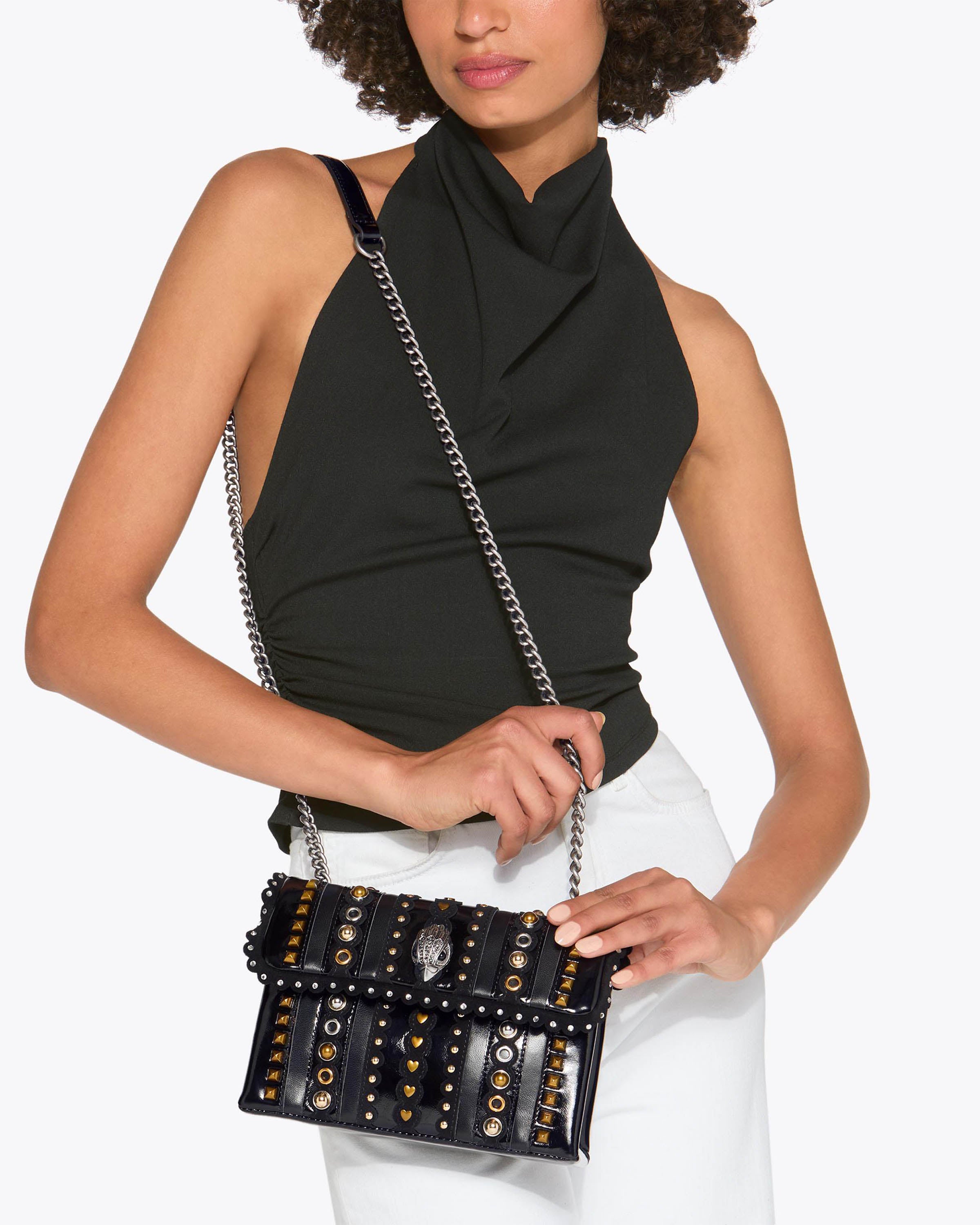 Kensington Medium Studs Combo Leather