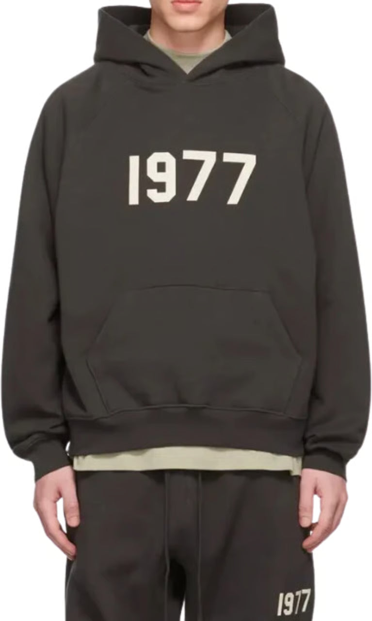 Fear of God ESSENTIALS 1977 Iron Black Full Set