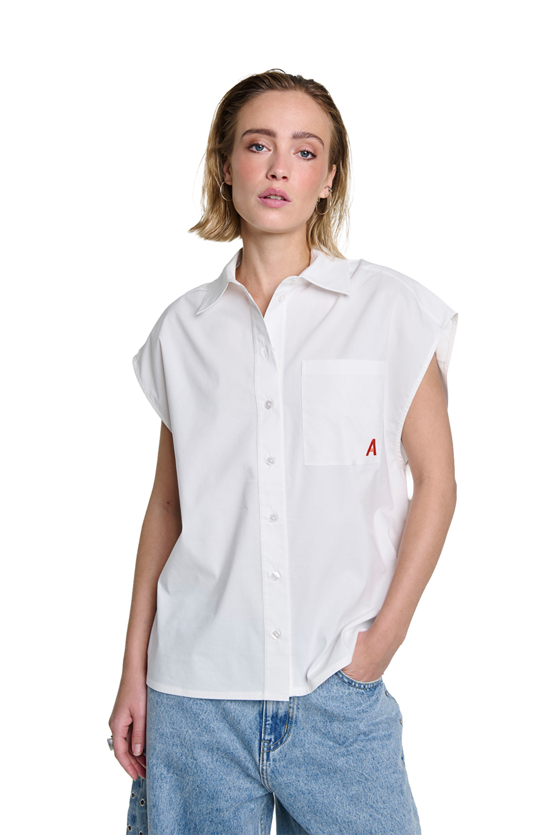Sleeveless Blouse