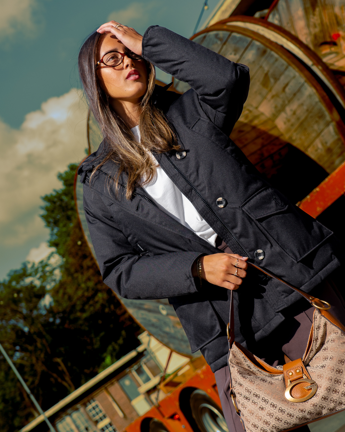 4 Pocket Parka Gewatteerde Winterjas