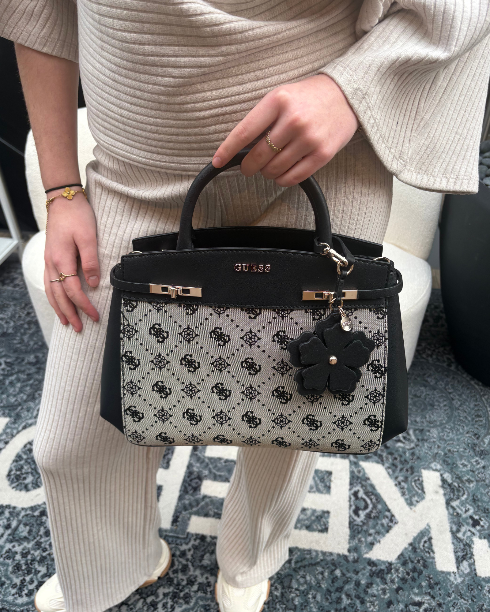 Melinda Logo Schoudertas