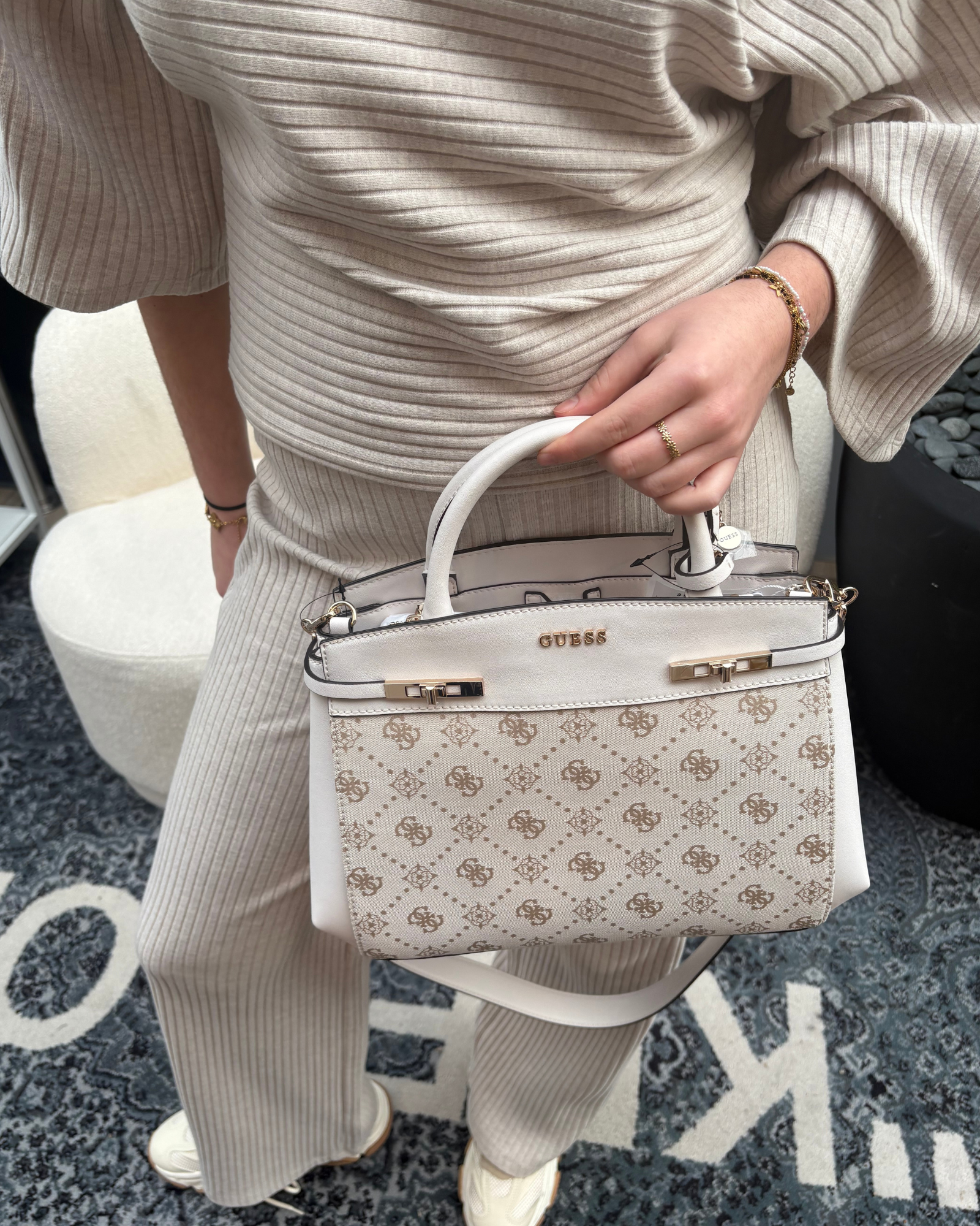 Melinda Logo Schoudertas