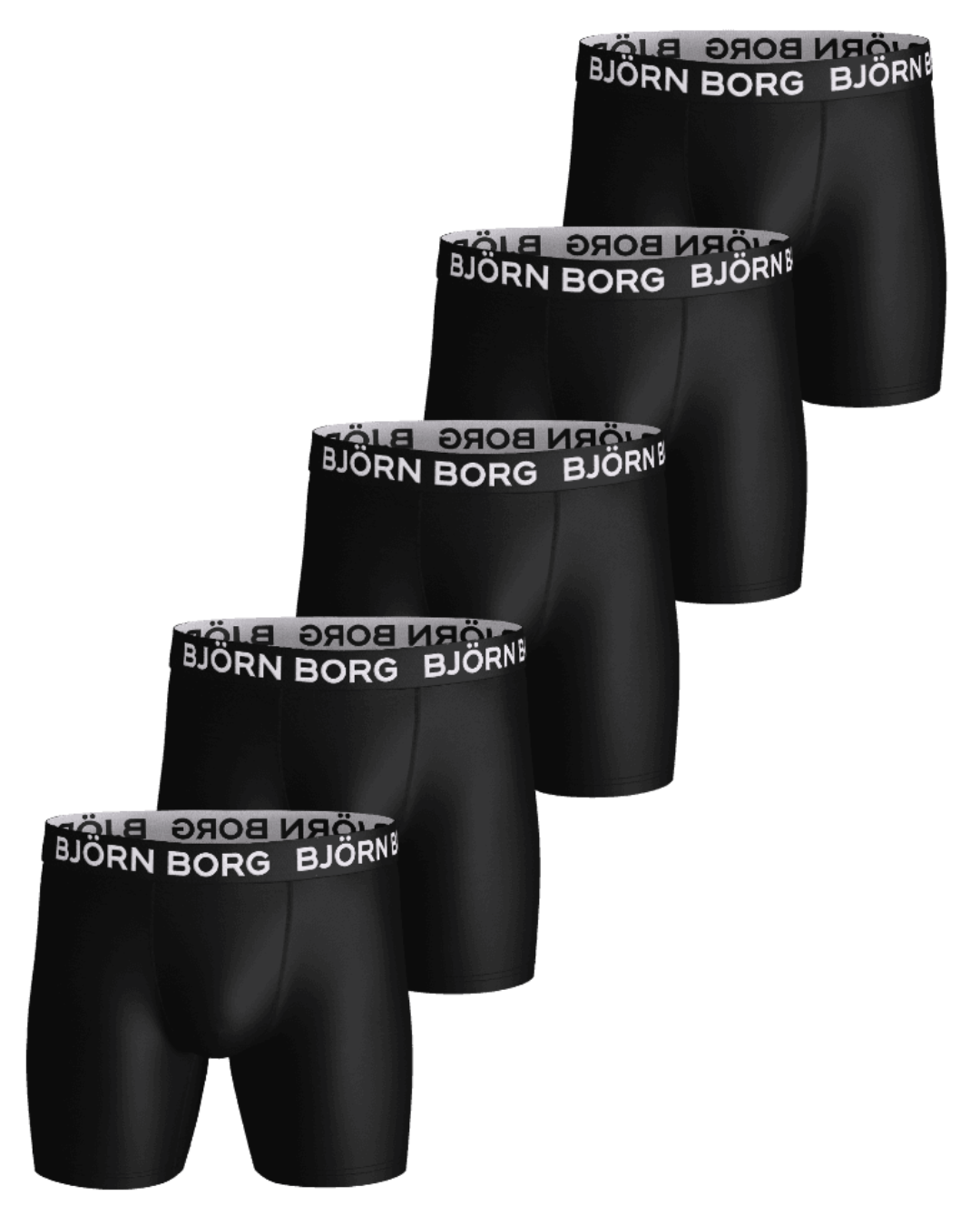 Sports Microfiber Boxer 5 Pack