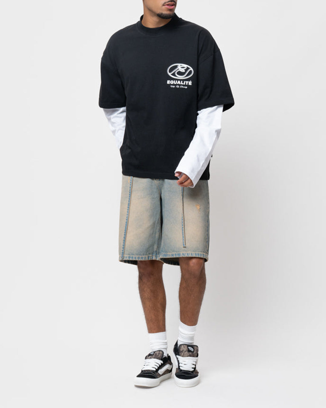 Arid Double Layer Oversized Longsleeve T-Shirt