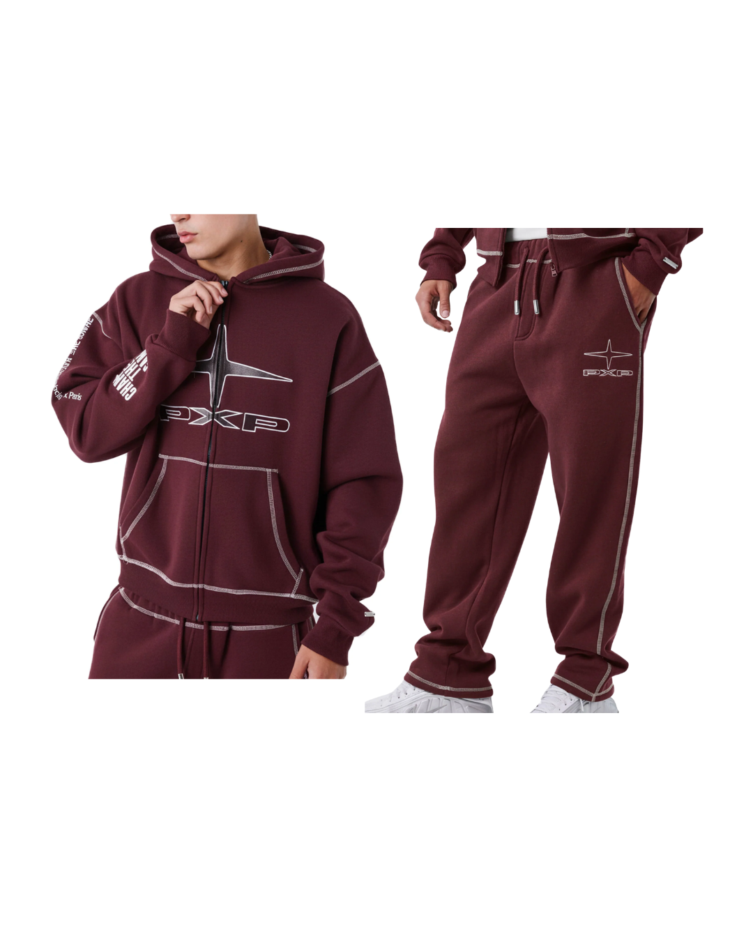 Bordeaux Rood Set