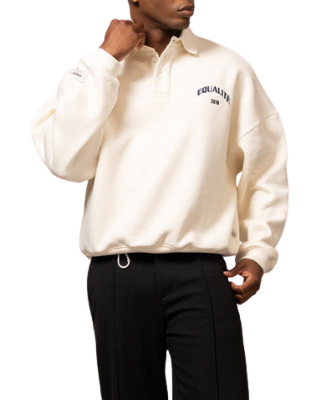 Varsity Polo Sweater