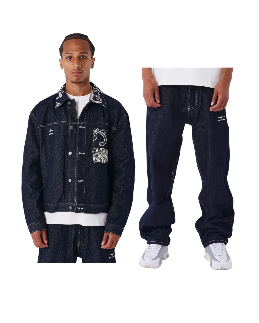 Gedetailleerde Jeans Set