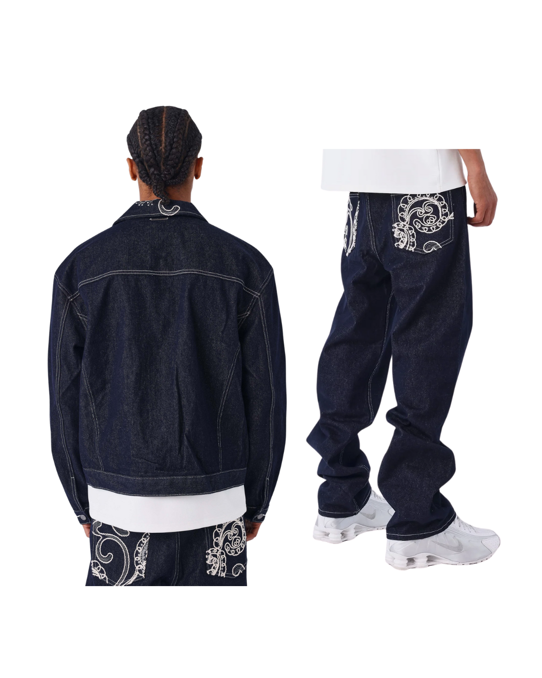 Gedetailleerde Jeans Set