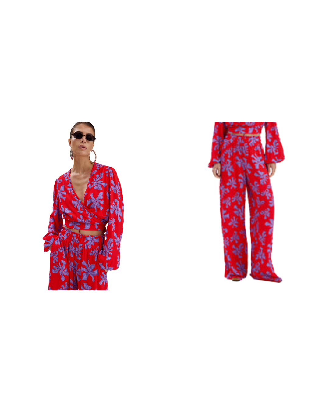 Flora Top + Riley Pantalon Set