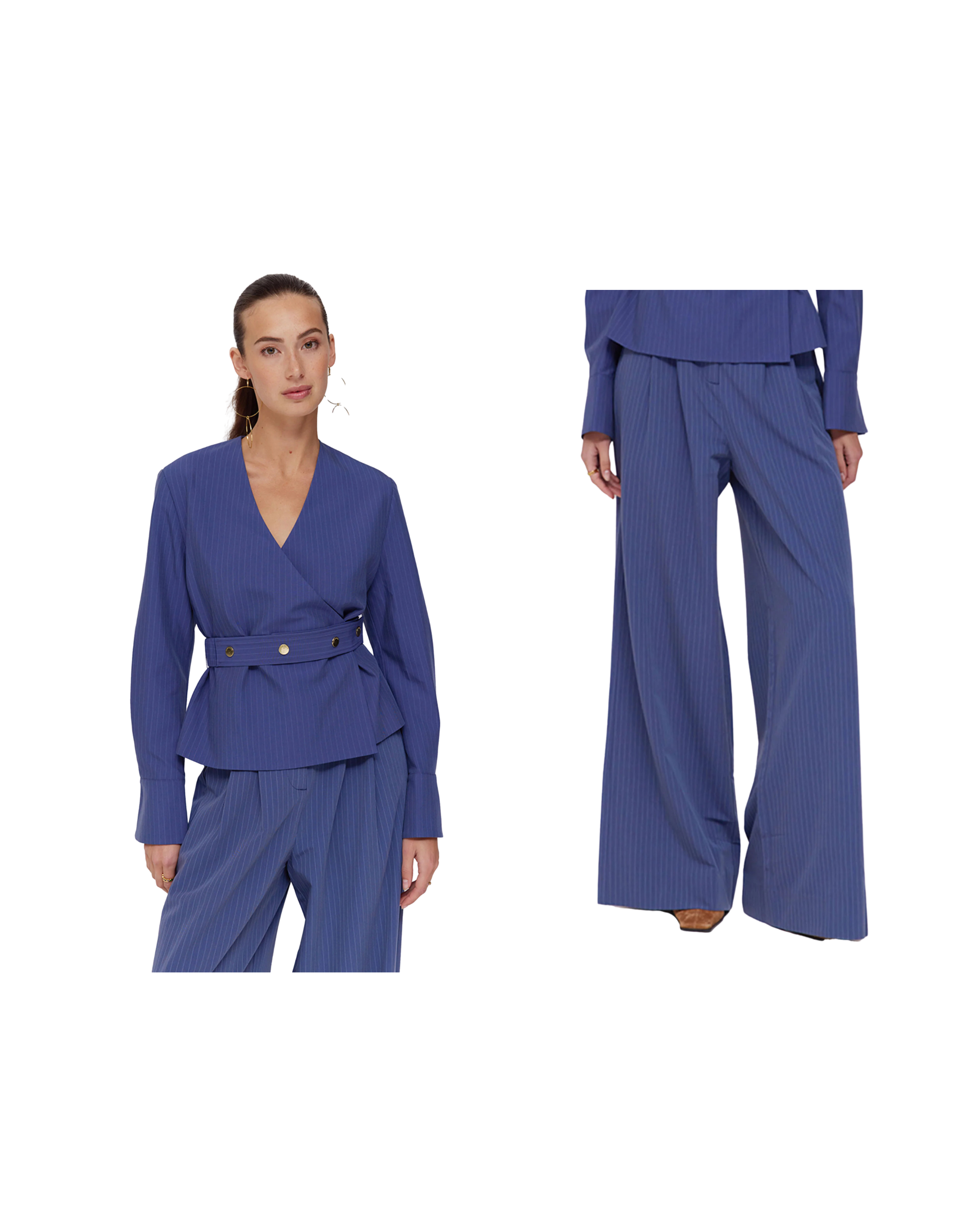 Lida Blouse + Mason Pantalon Set