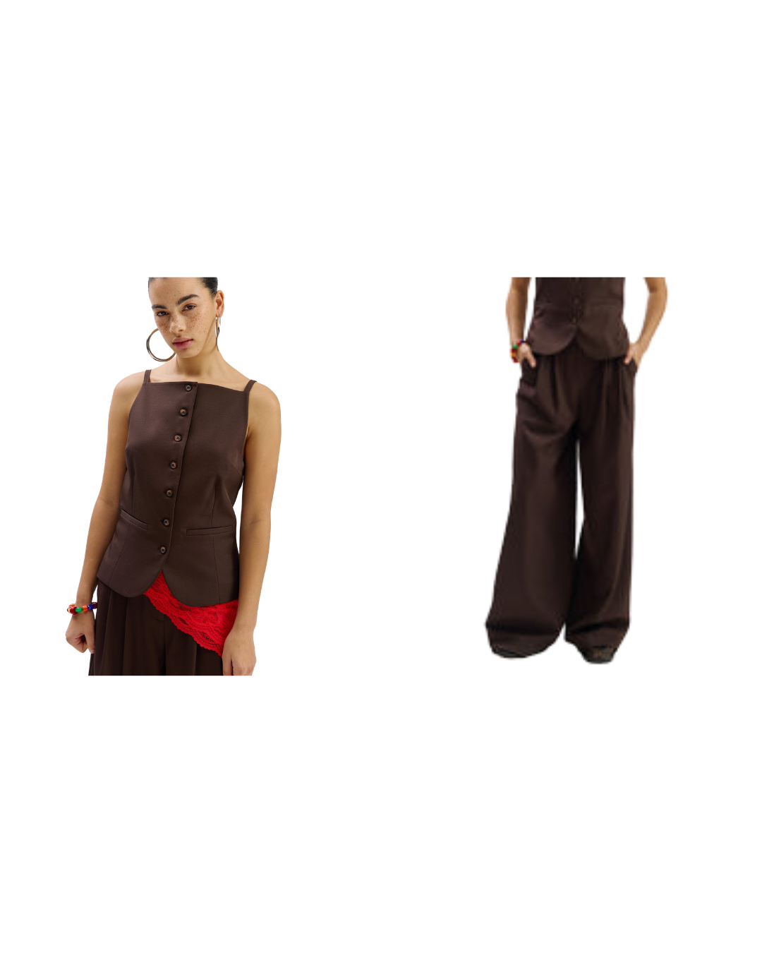 Rey Gilet + Mason Pantalon Set