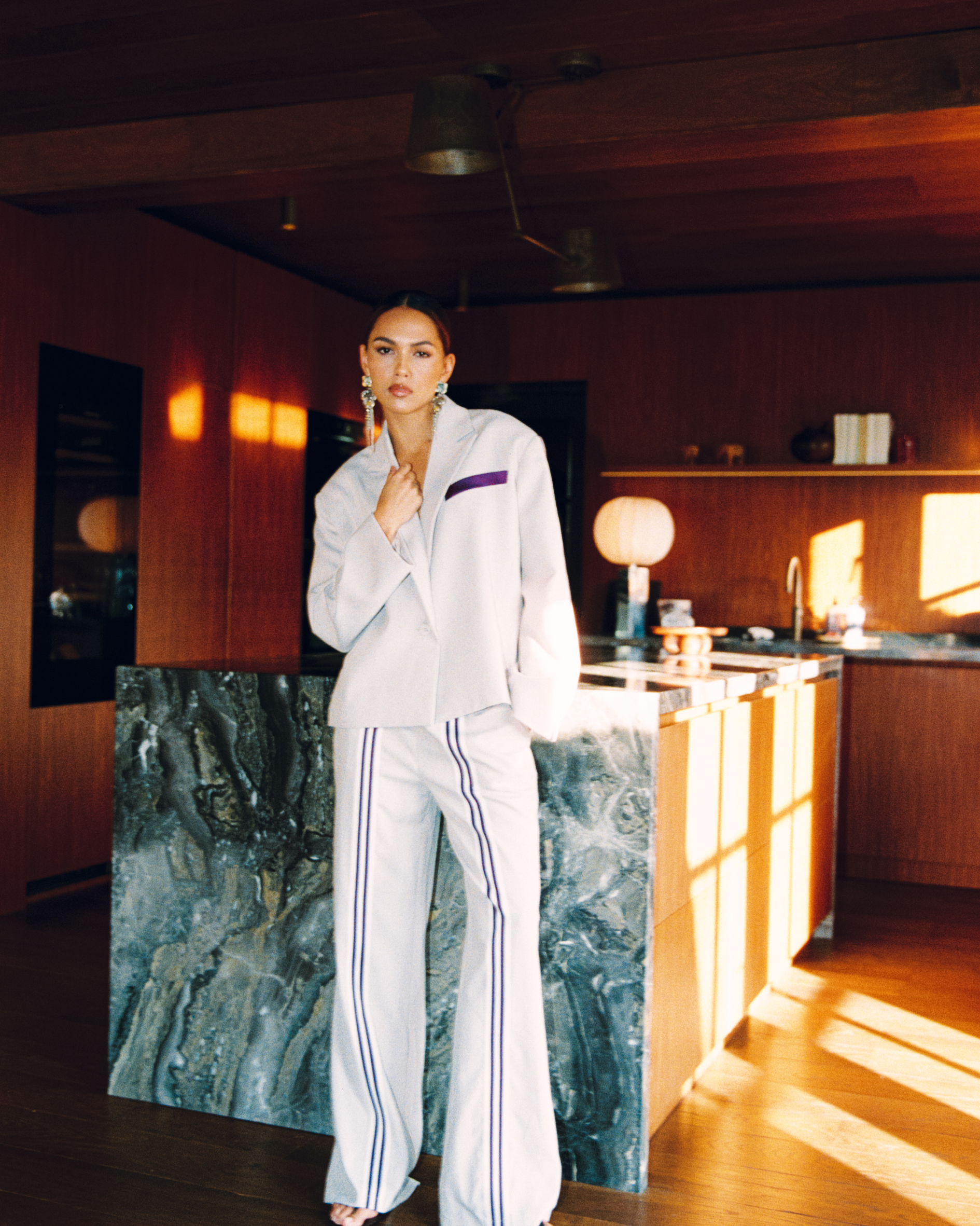 High Waist Relaxed Tyra Pantalon