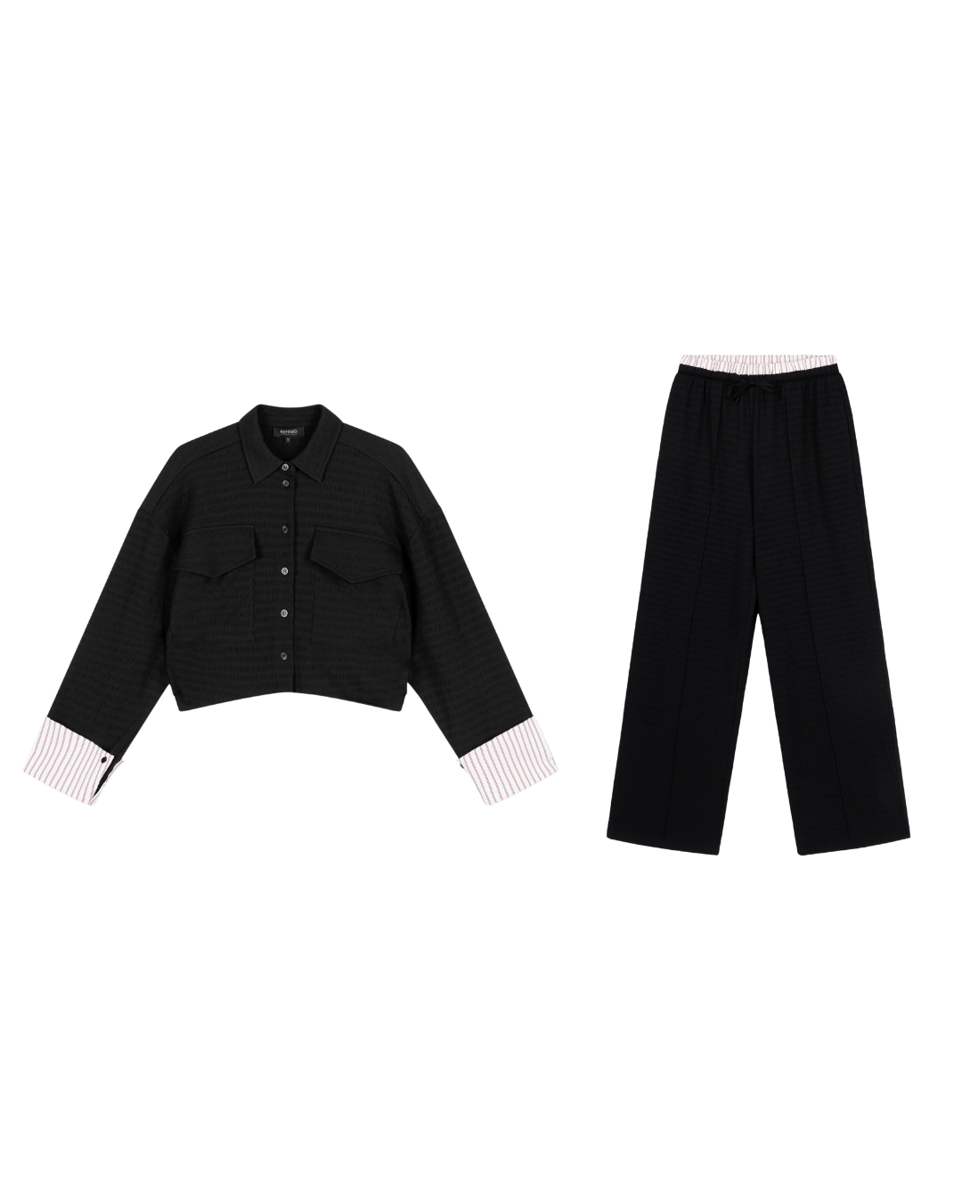 Refined Department set Zwart