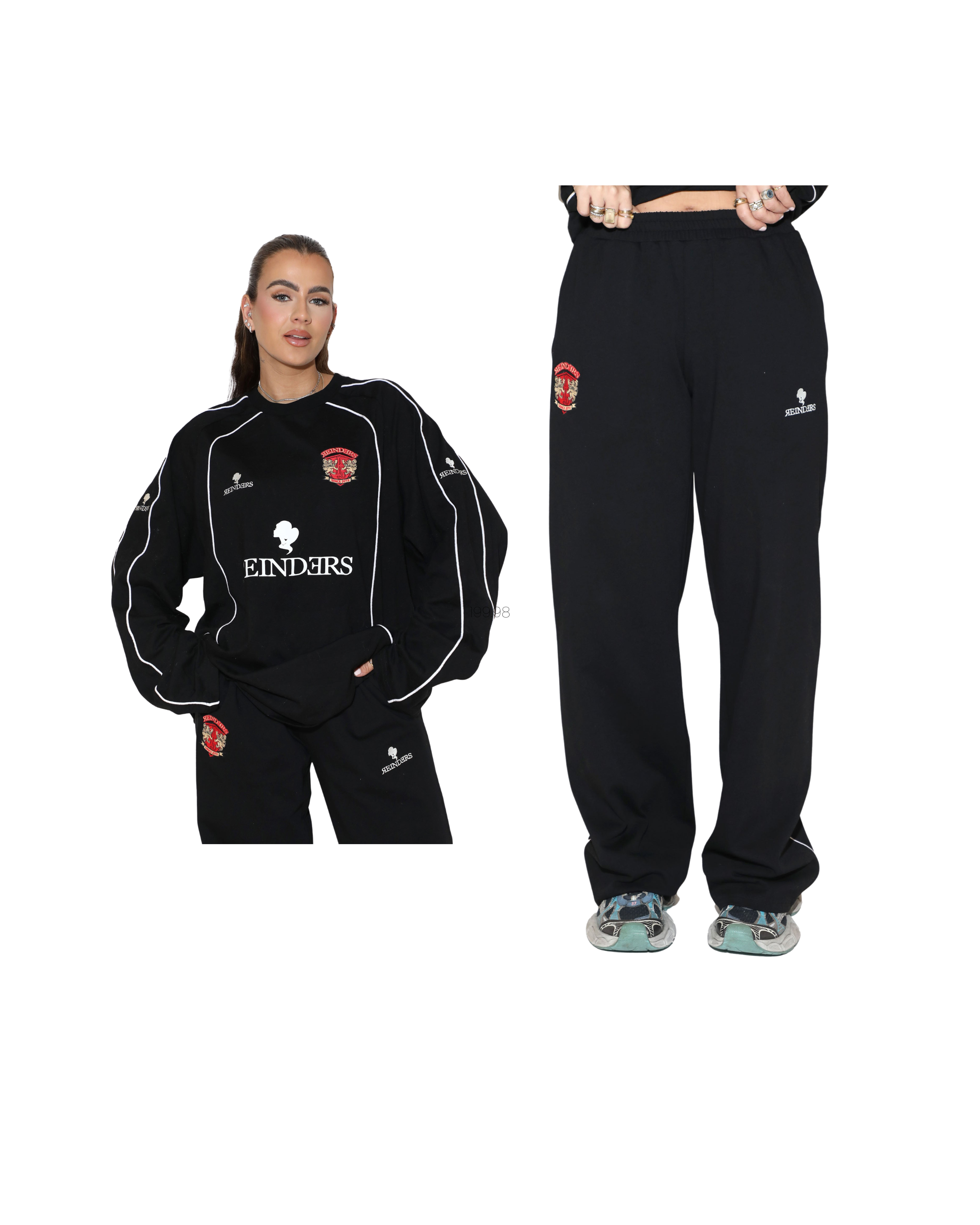 Lymee Baseball Longsleeve T-Shirt + Jogger Set