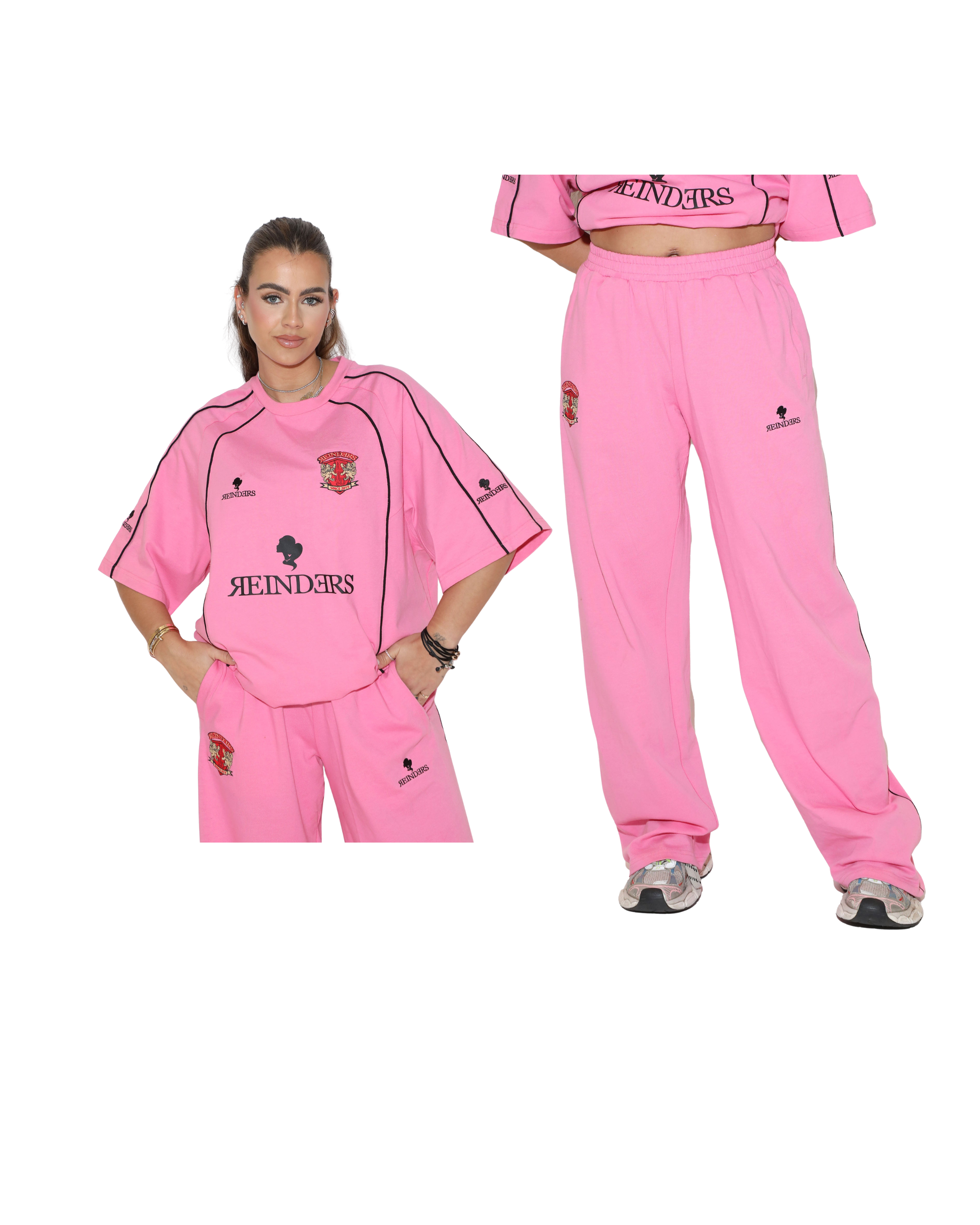 Lymee Baseball T-Shirt + Jogger Set